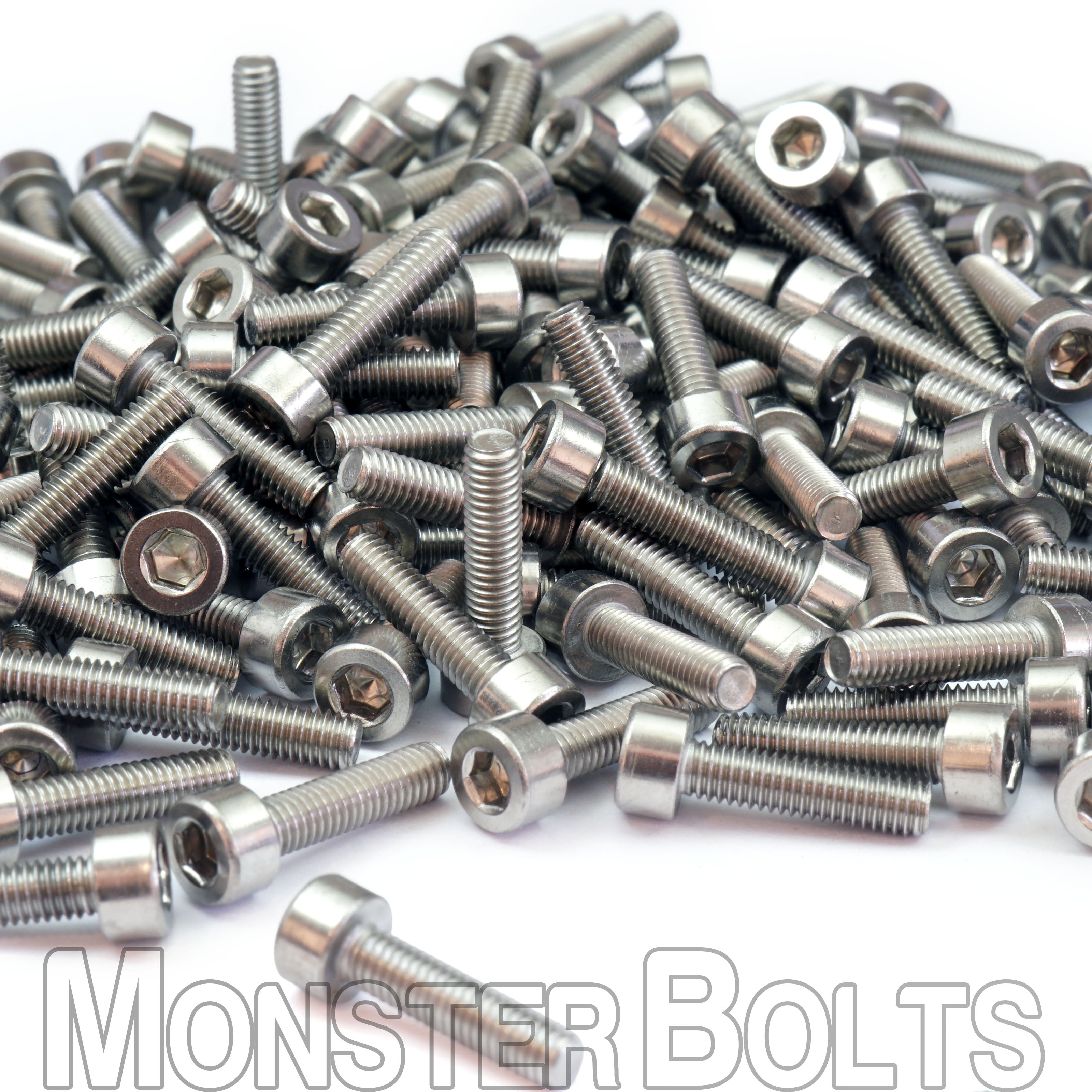 Saddle Mounting Screws for VegaTrem VT1 — Black, Stainless, or Titanium (Set of 6)