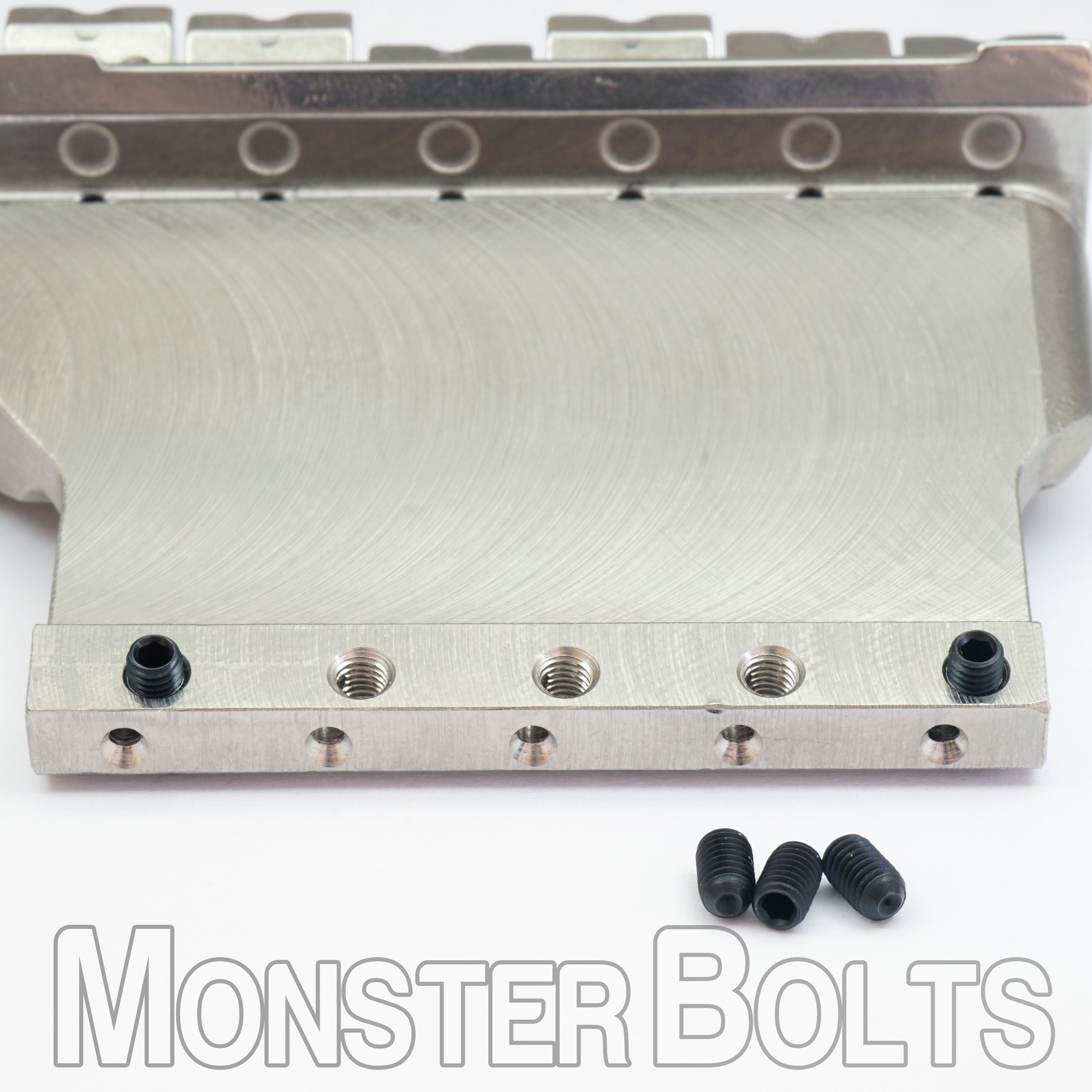 Spring Retainer Set Screws for VegaTrem VT1 — Black or Stainless (Set of 5)