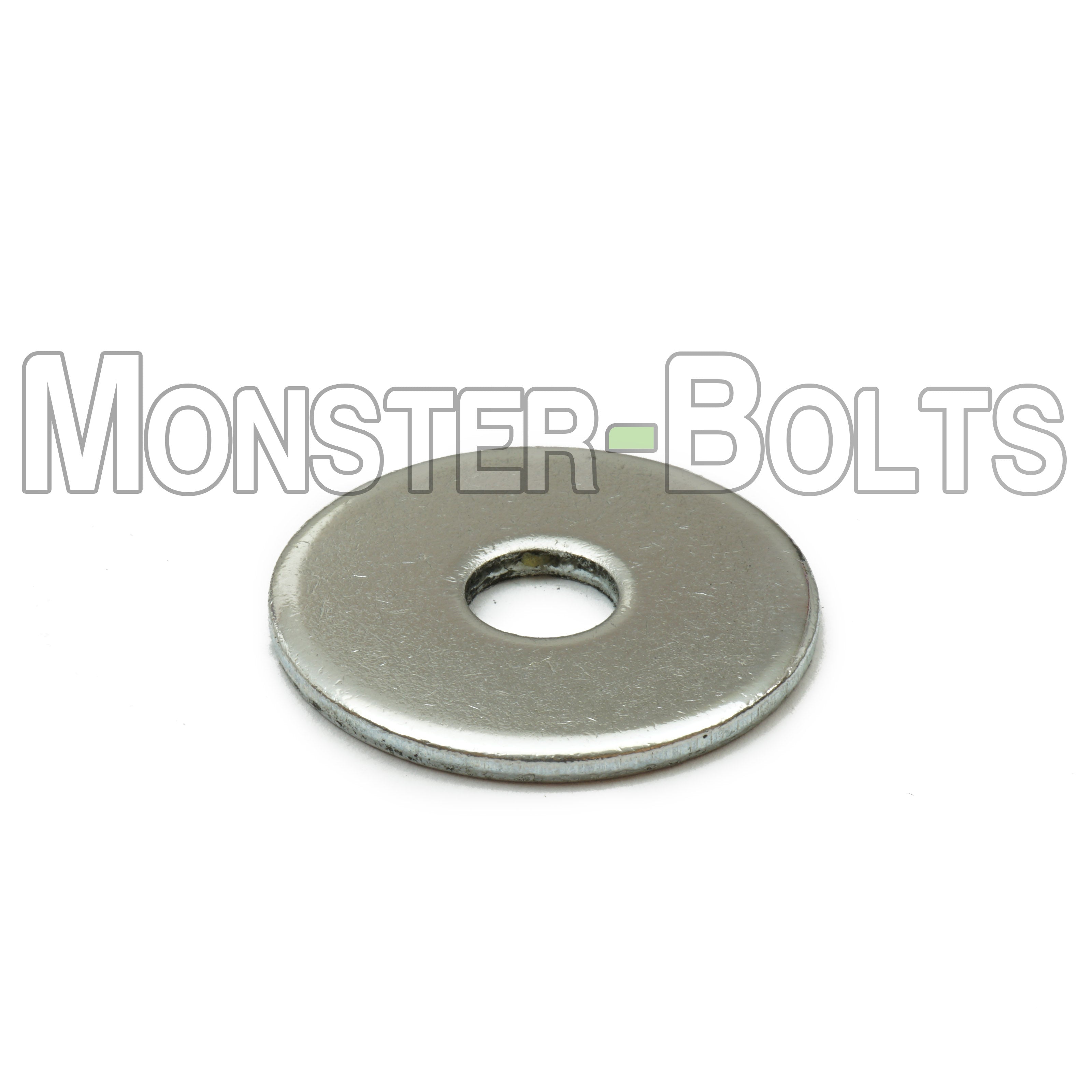 US / Inch - Fender Washers, Cr+3 Zinc Plated Steel - Monster Bolts