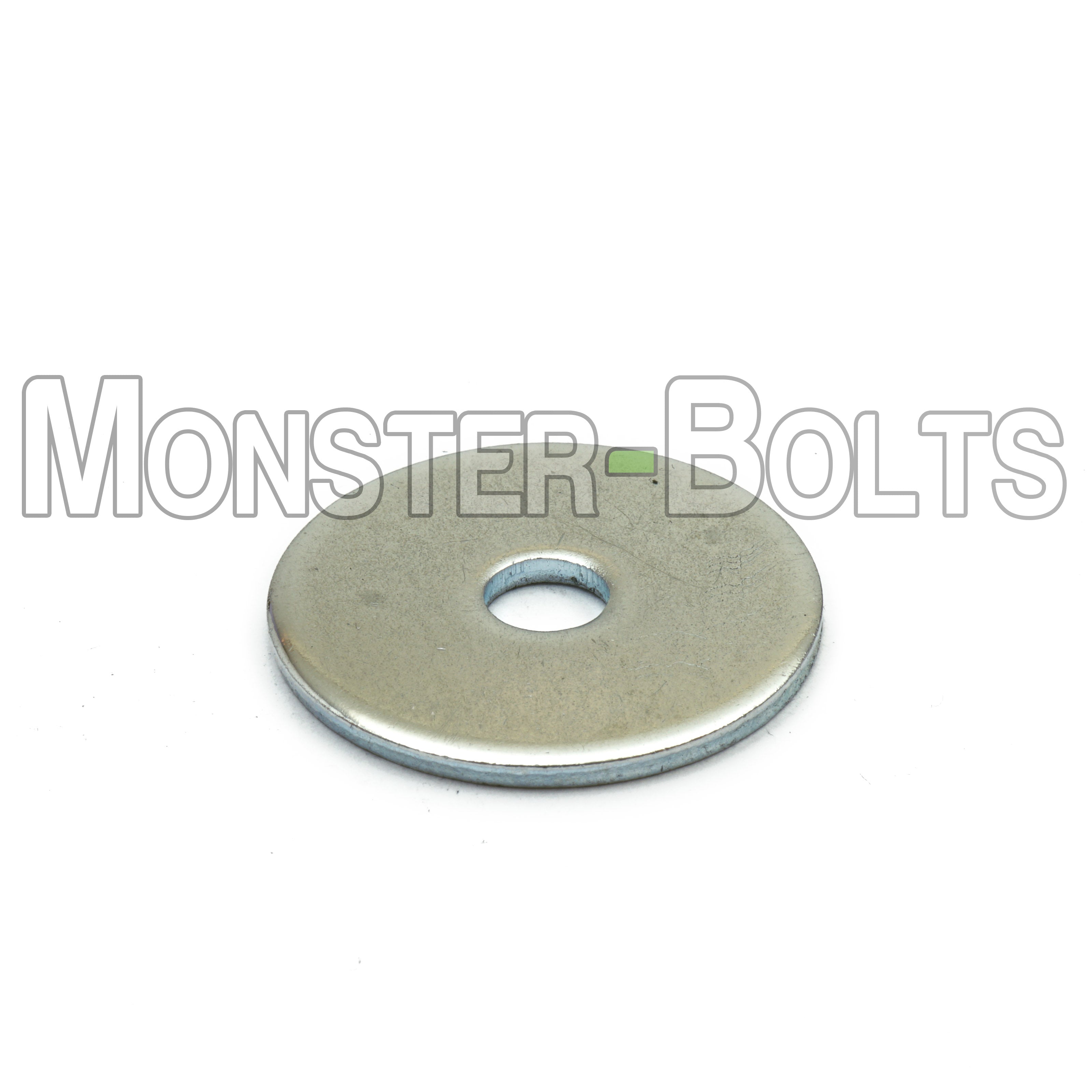 US / Inch - Fender Washers, Cr+3 Zinc Plated Steel - Monster Bolts