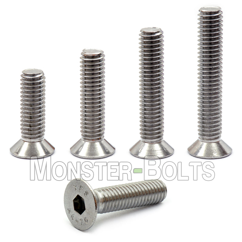 M10 Marine Grade Flat Head Socket Cap screws, Stainless Steel A4 (316)