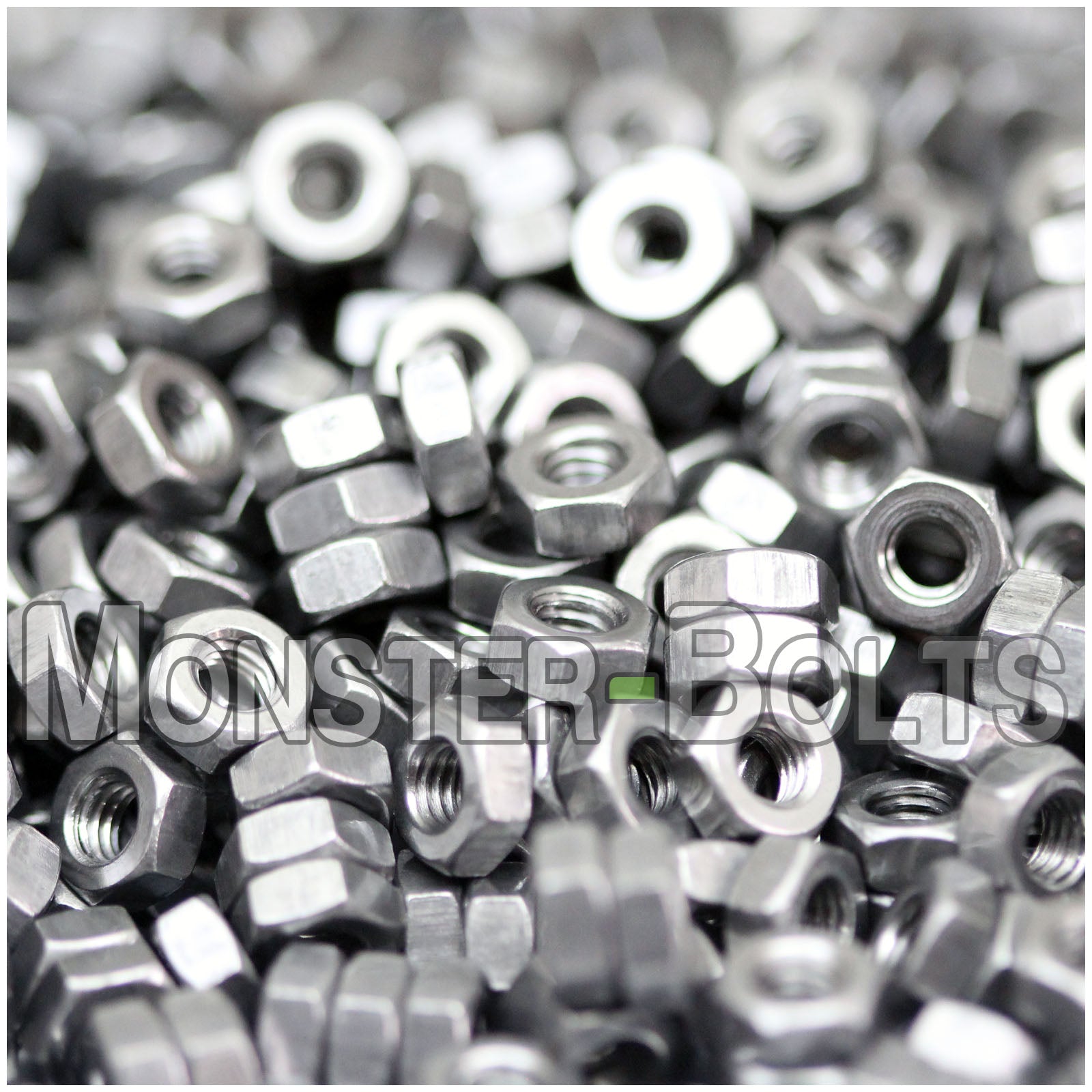 Hex Nuts - Metric DIN 934 Steel w/ plain finish - Monster Bolts