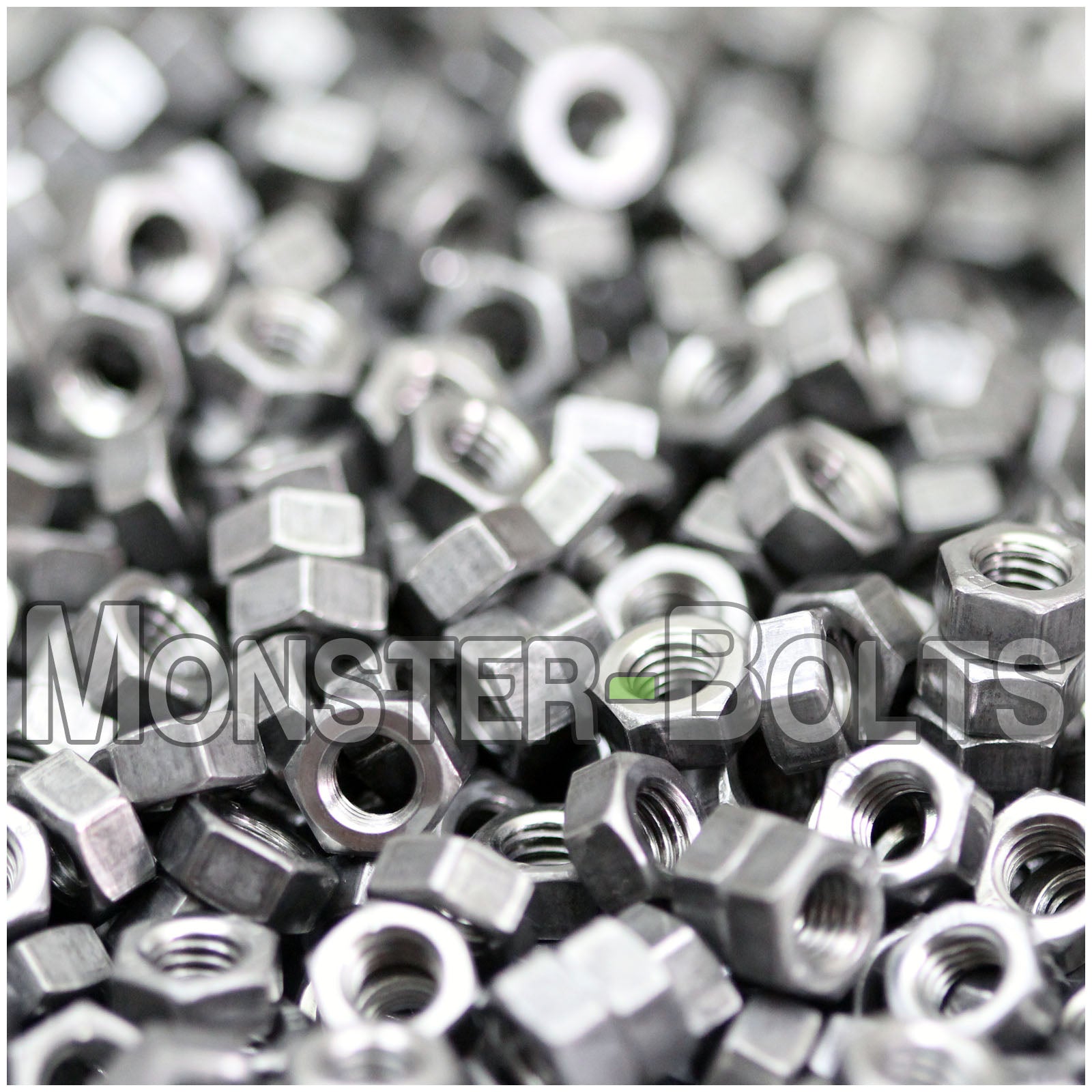 Hex Nuts - Metric DIN 934 Steel w/ plain finish - Monster Bolts