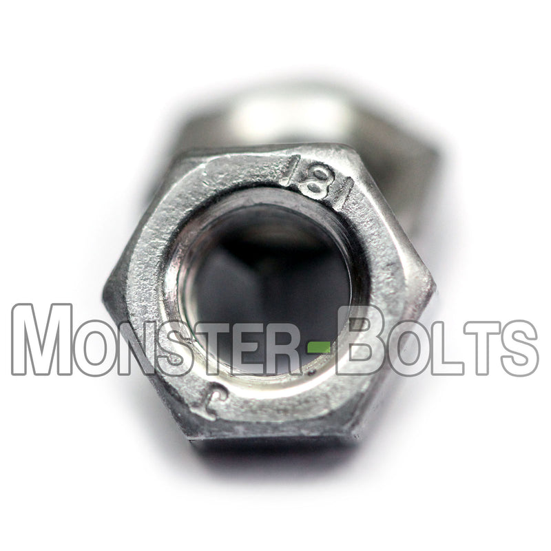 Hex Nuts - Metric DIN 934 Steel w/ plain finish - Monster Bolts