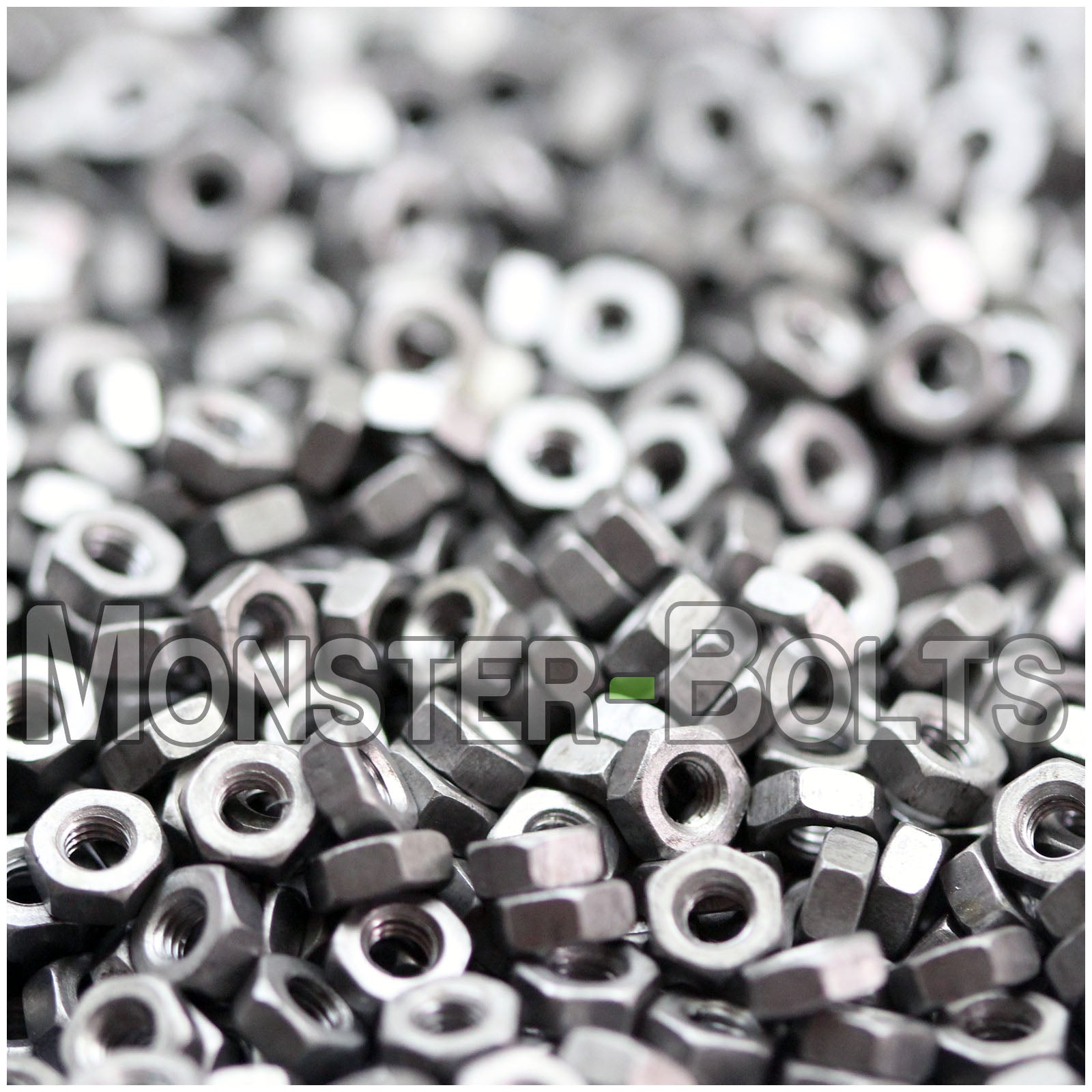 Hex Nuts - Metric DIN 934 Steel w/ plain finish - Monster Bolts