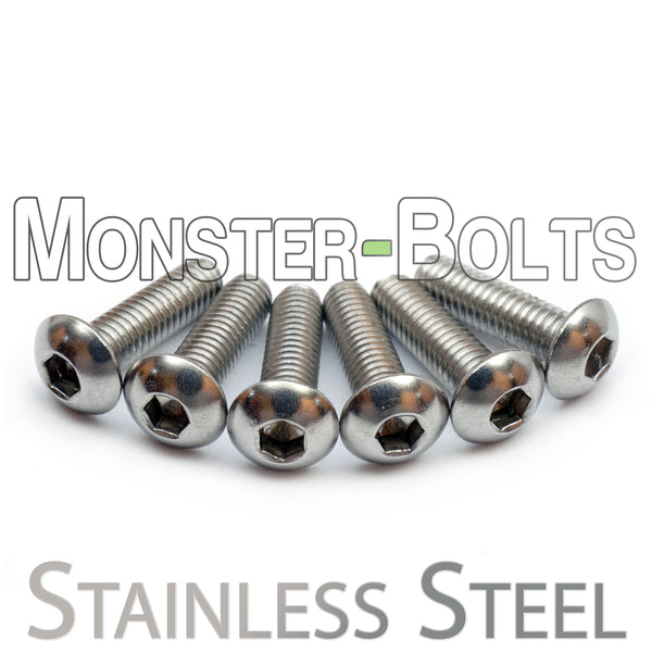 Stainless Steel Guitar Saddle Intonation Screws - for Ibanez Tremolo - Monster Bolts