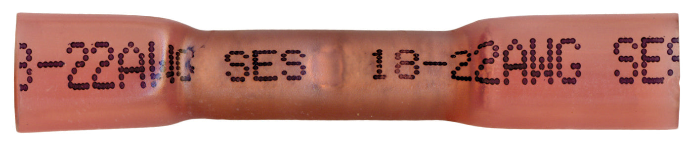 NSPA Krimpa-Seal Sealed Butt Connector – Red (22-18 AWG)