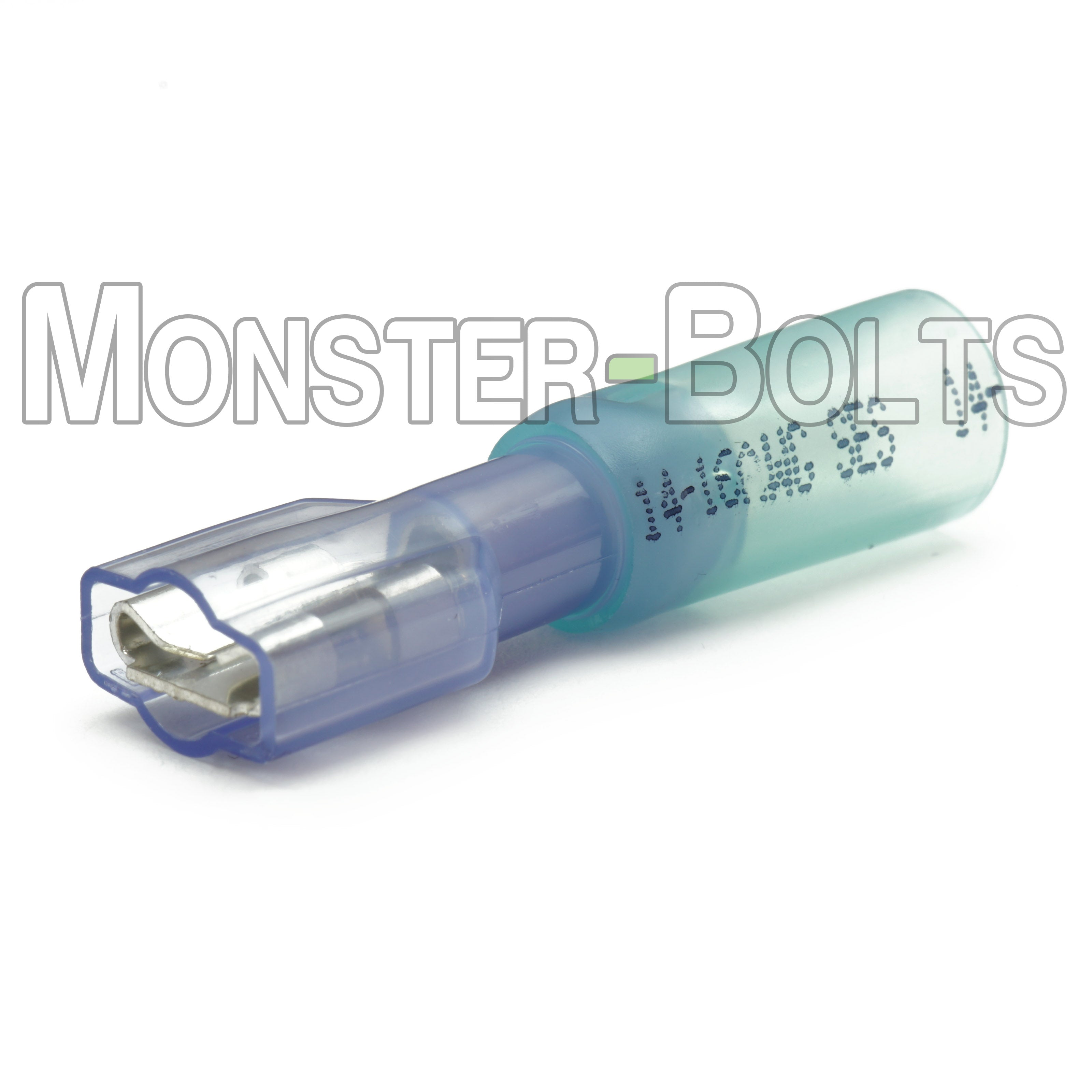 SES Krimpa-Seal Sealed Fully Insulated Female Quick Slide, Slip on Crimp Connector, 16-14 AWG, 2 Hump - Monster Bolts