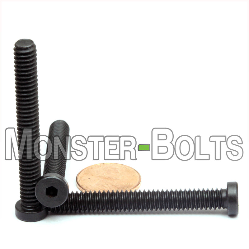 1/4-20 x 2" Low Head Socket Cap screws Alloy Steel w/ Black Oxide, Coarse Thread - Monster Bolts