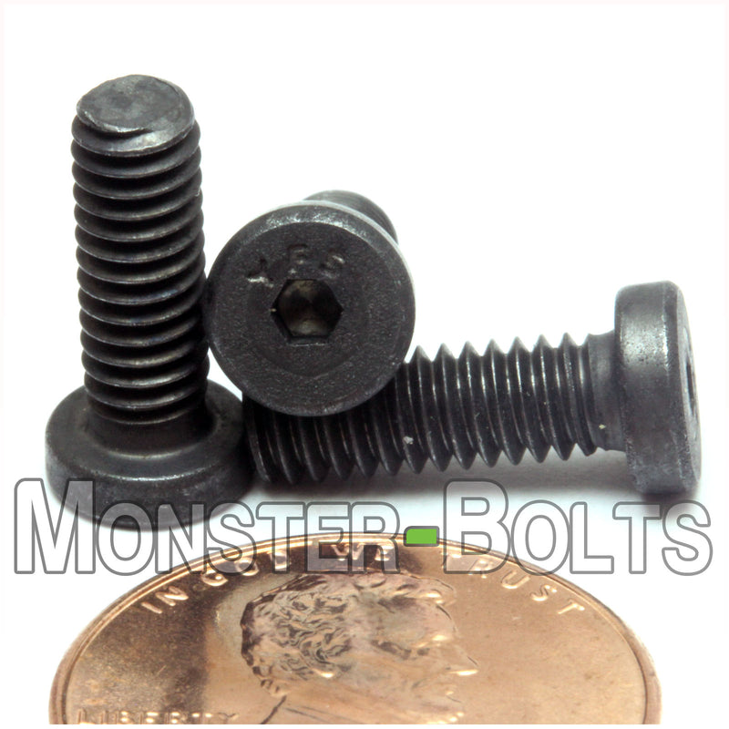 #8-32 Low Head Socket Cap screws Alloy Steel w/ Black Oxide, Coarse Thread