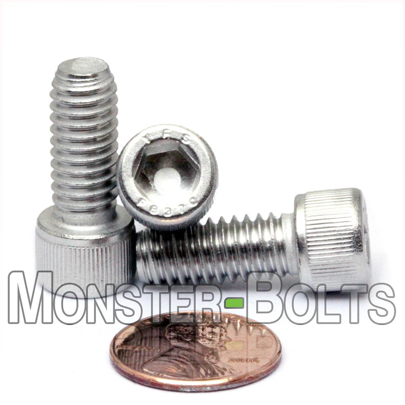 Stainless Steel 5/16-18 x 3/4 in. Socket Head cap screws.