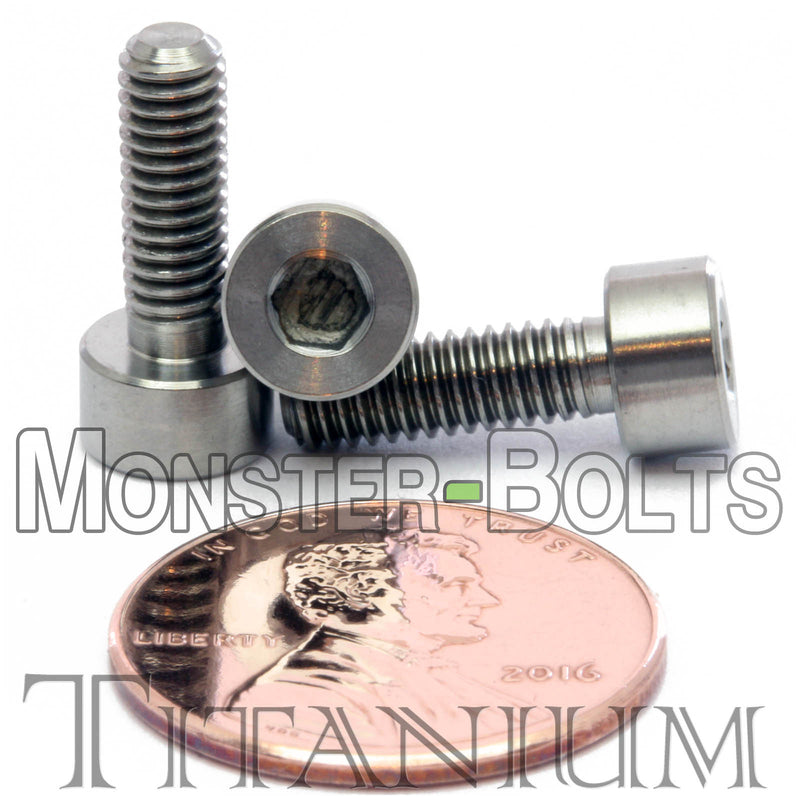 M4 Titanium Socket Head Cap screws DIN 912 / ISO 4762 - Monster Bolts