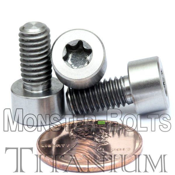M6 Titanium Torx Socket Head Cap screws DIN 912 / ISO 4762 - Monster Bolts