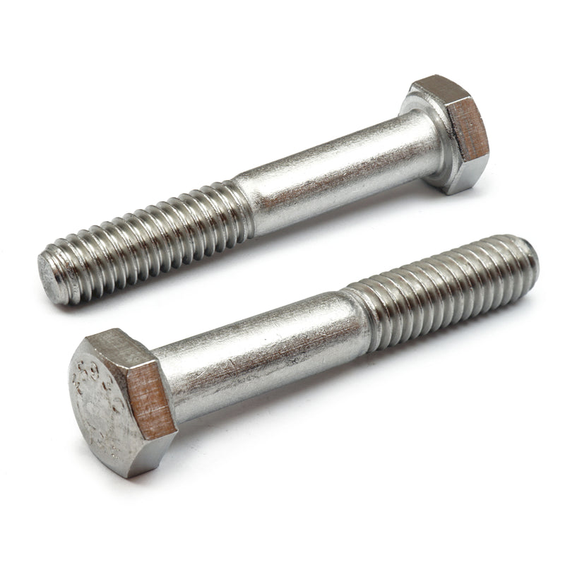 5/16"-18 Stainless Steel Hex Cap Bolts / screws 18-8 (A2)