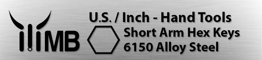 MonsterBolts | US Inch Short Arm Hex Keys