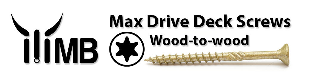 Proferred Max Drive Deck Screws