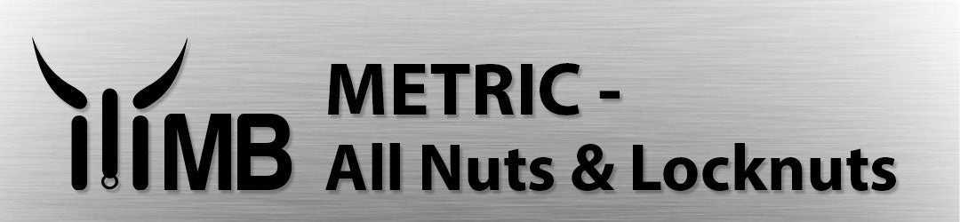 metric nuts and locknuts