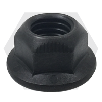 Bulk Hex Flange Cone Lock Nuts – Grade G Phosphate & Oil (Coarse & Fine Thread)