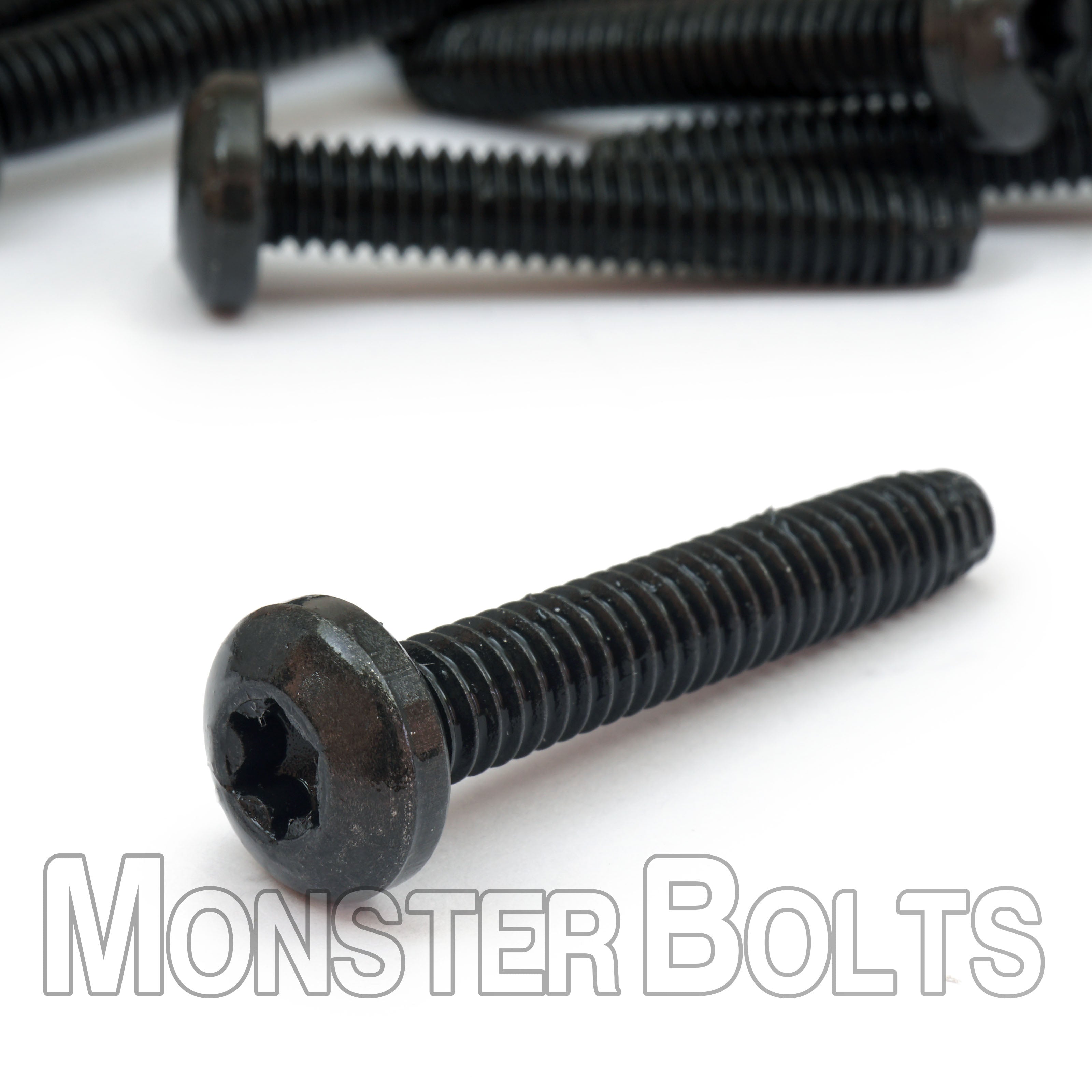Bulk 5/16″-18 6-Lobe (Torx) Pan Head Floor-Board Screws — Type F Thread-Cutting, Black-Phosphate
