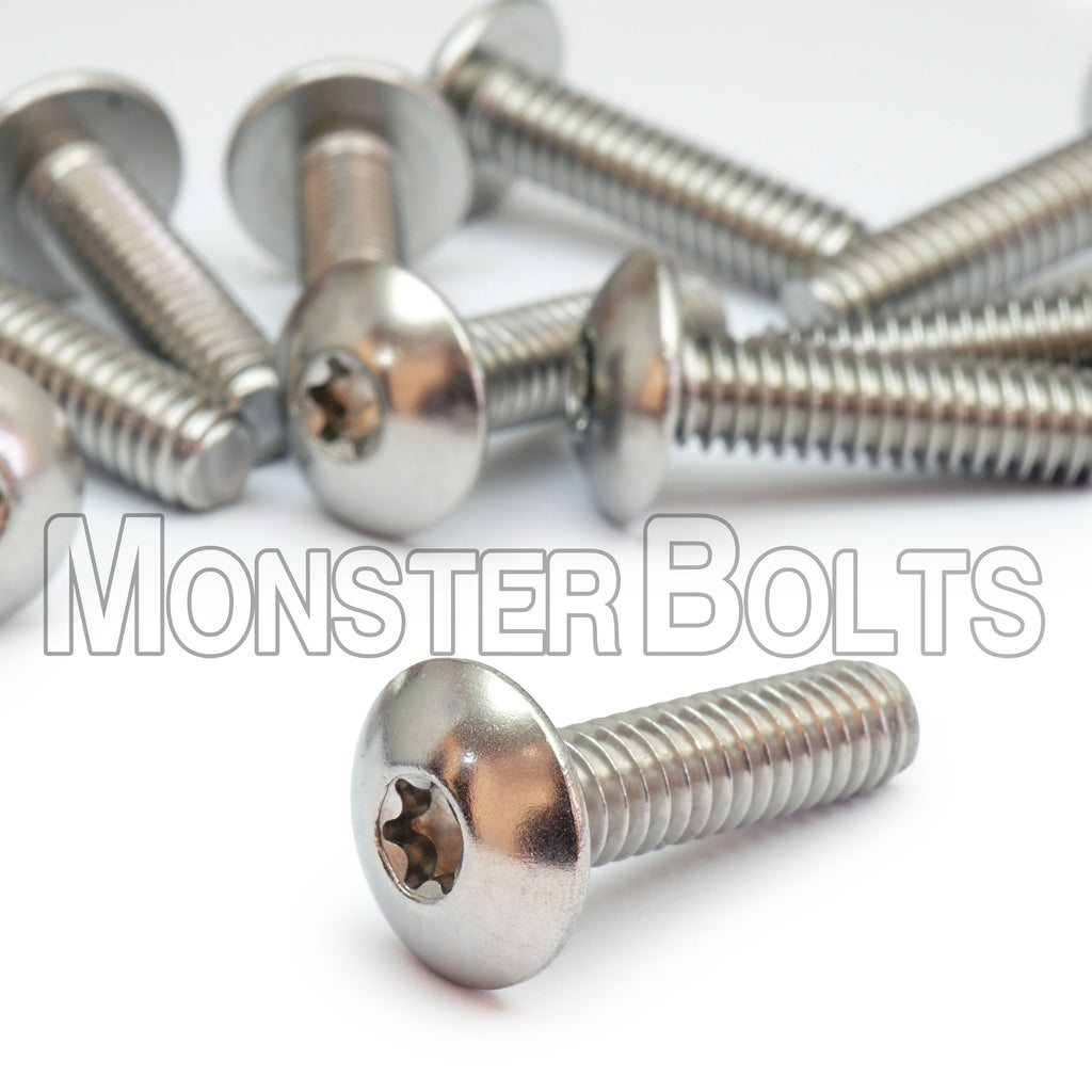 Bulk 3/8-16 Stainless Truss Head Screws | 6-Lobe Drive | Monster Bolts