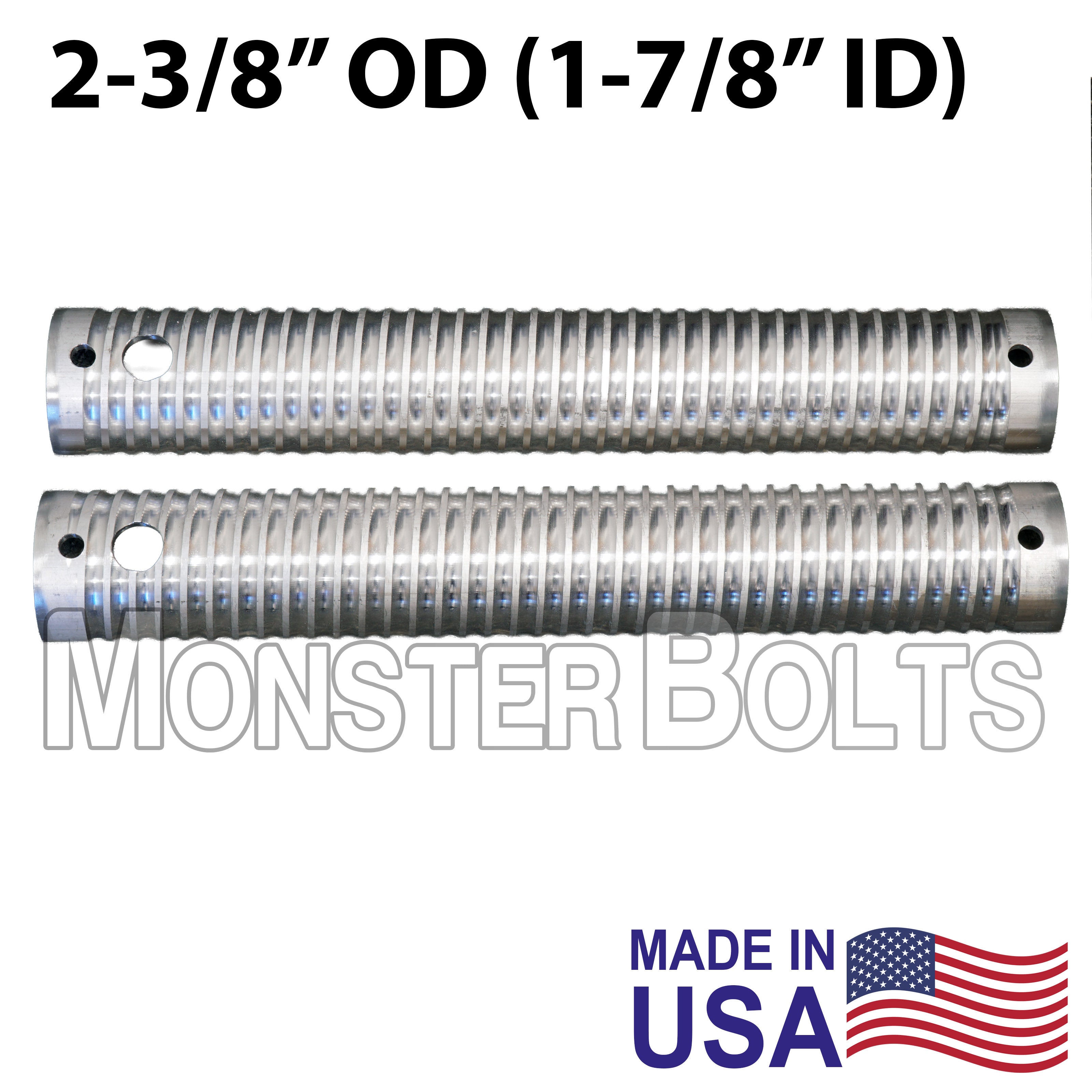 Split Single-Direction Cable Winder — 2-3/8″ Right-Hand Cable Winder, Aluminum (Side-Mounted Boat-Lift Drive Pipes)