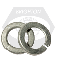 Bulk Regular Split Lock Washers – Hot Dipped Galvanized (HDG) Steel Anti-Vibration Washers