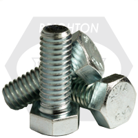 Bulk 2"-4 1/2 Grade A Hex Bolts (A307, Coarse Thread, Zinc CR+3)