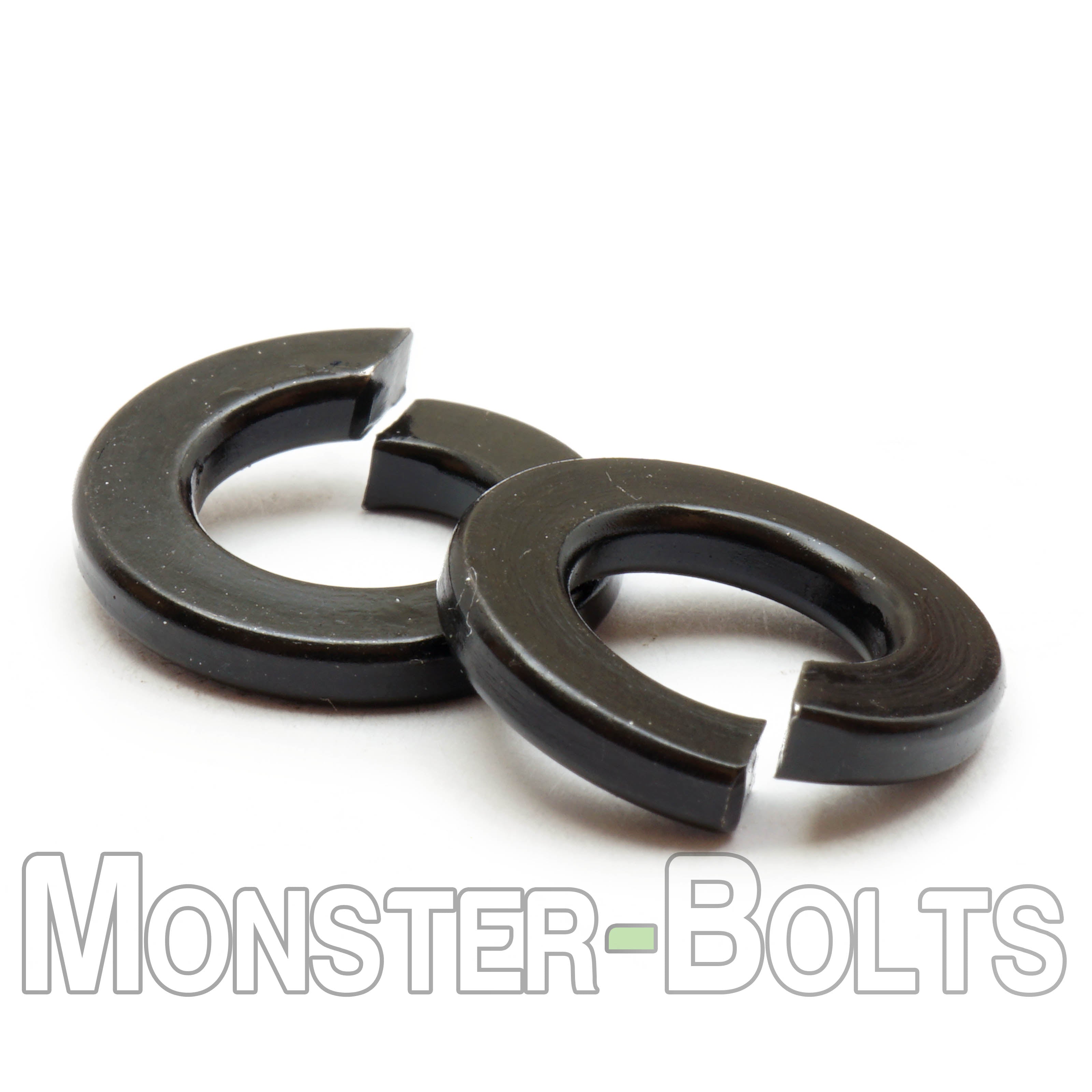 Bulk Regular Split Lock Washers – Plain Steel Anti-Vibration Washers