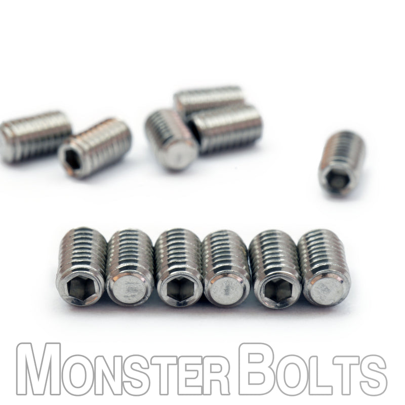 Flat Point Set Screws for Bridge Saddle Height Adjustment - Ibanez Quest