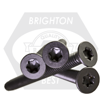 Bulk 5/16"-18 Flat Head 6-Lobe / T-40 Floorboard Thread Cutting Screws (Type F) – Phosphate – Monster Bolts