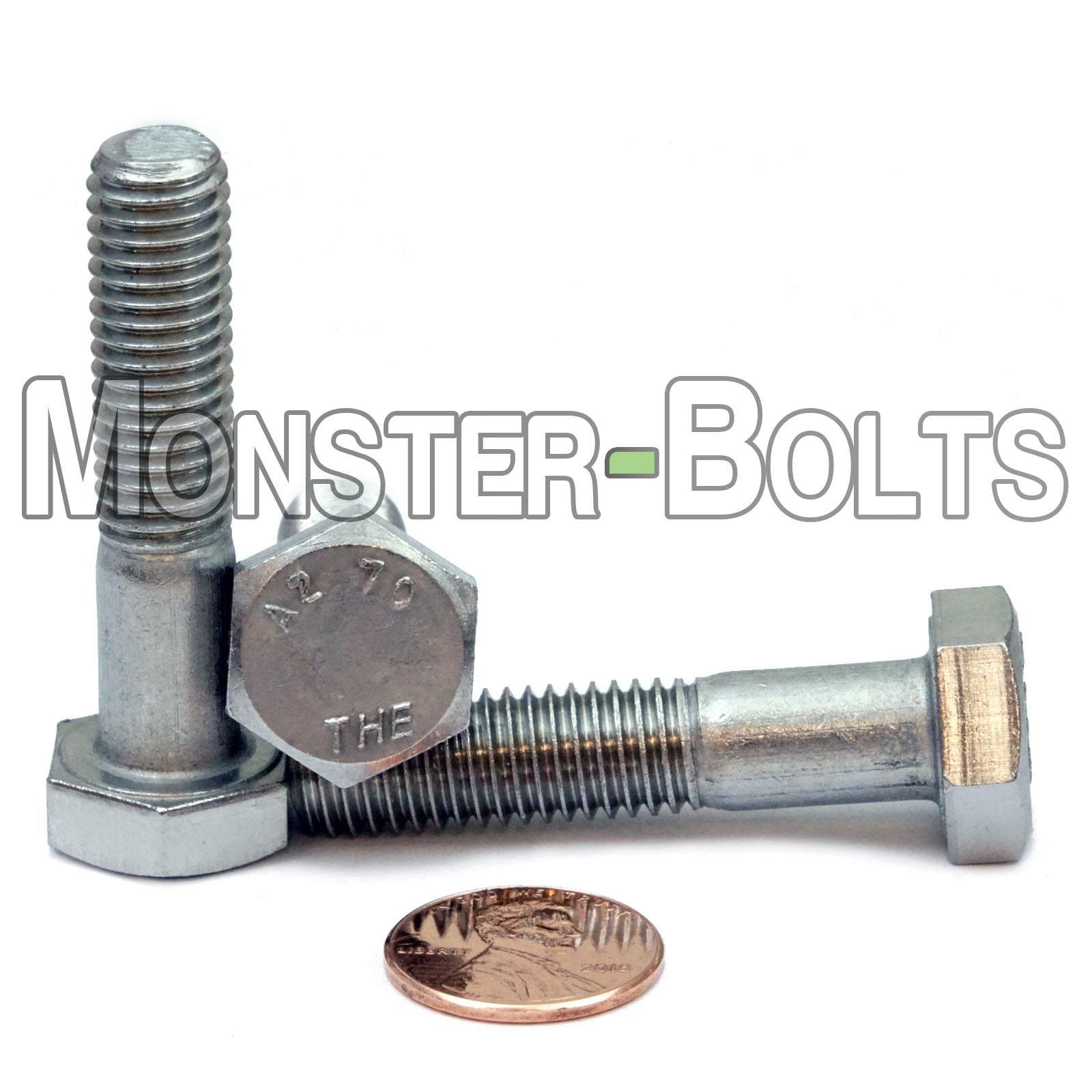 M10-1.50 Stainless Steel Hex Cap Bolt, 45mm Length, Partial Thread, designed for secure fastening in high-stress environments.