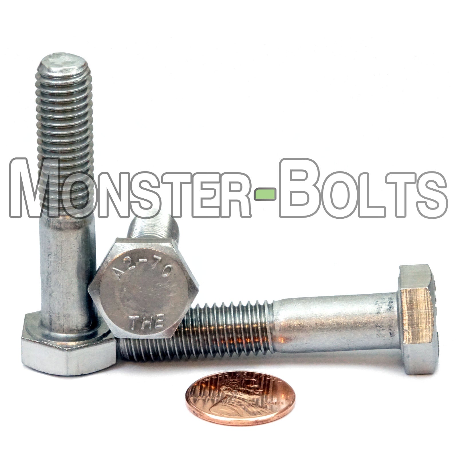 M10-1.50 Stainless Steel Hex Cap Bolt, 50mm Length, Partial Thread, corrosion-resistant bolt for long-lasting performance in outdoor settings.