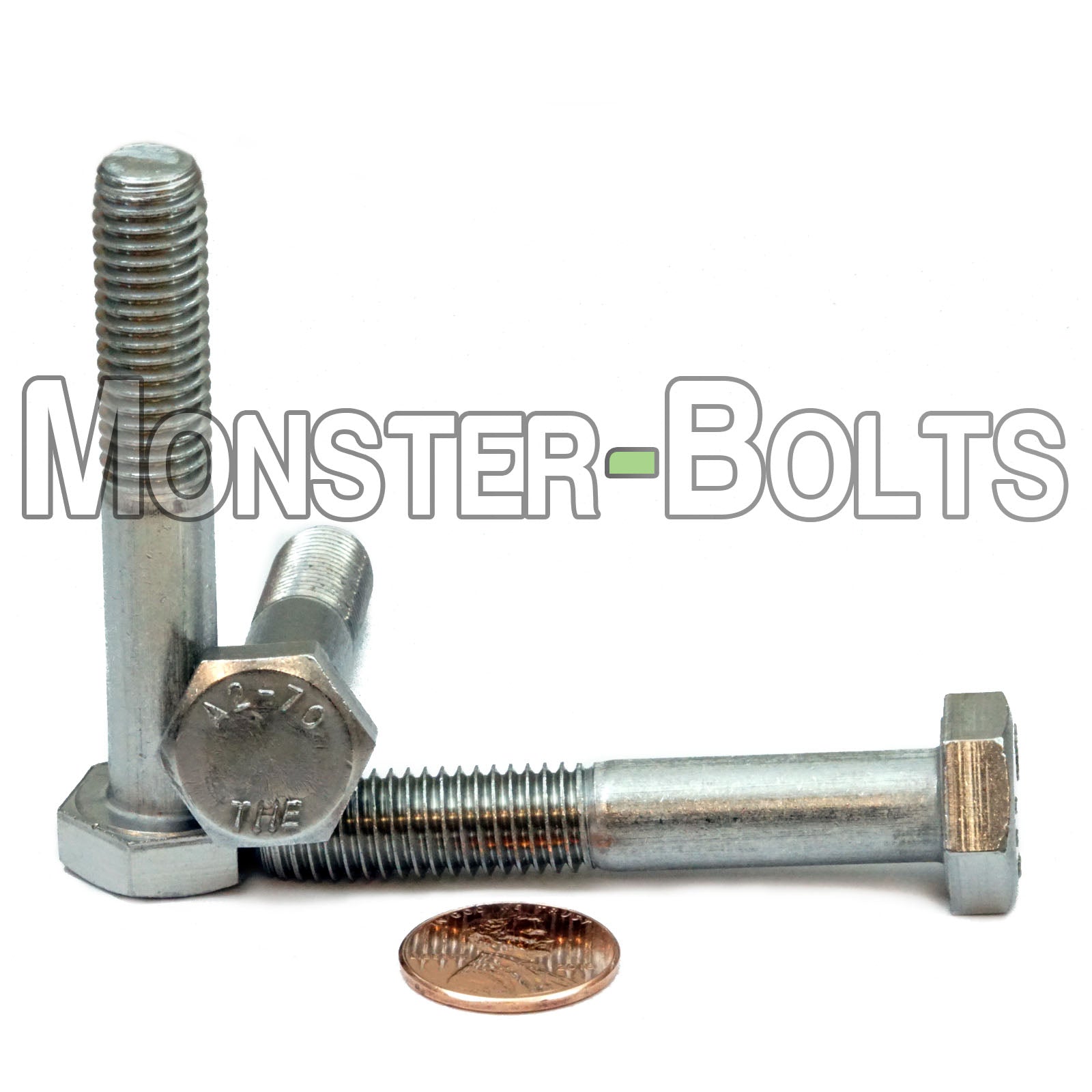 M10-1.50 Stainless Steel Hex Cap Bolt, 60mm Length, Partial Thread, robust fastening solution for large-scale machinery and outdoor installations.