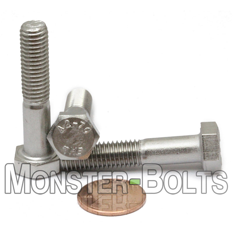 M8 Hex Bolts, Stainless Steel 18-8 (A2)