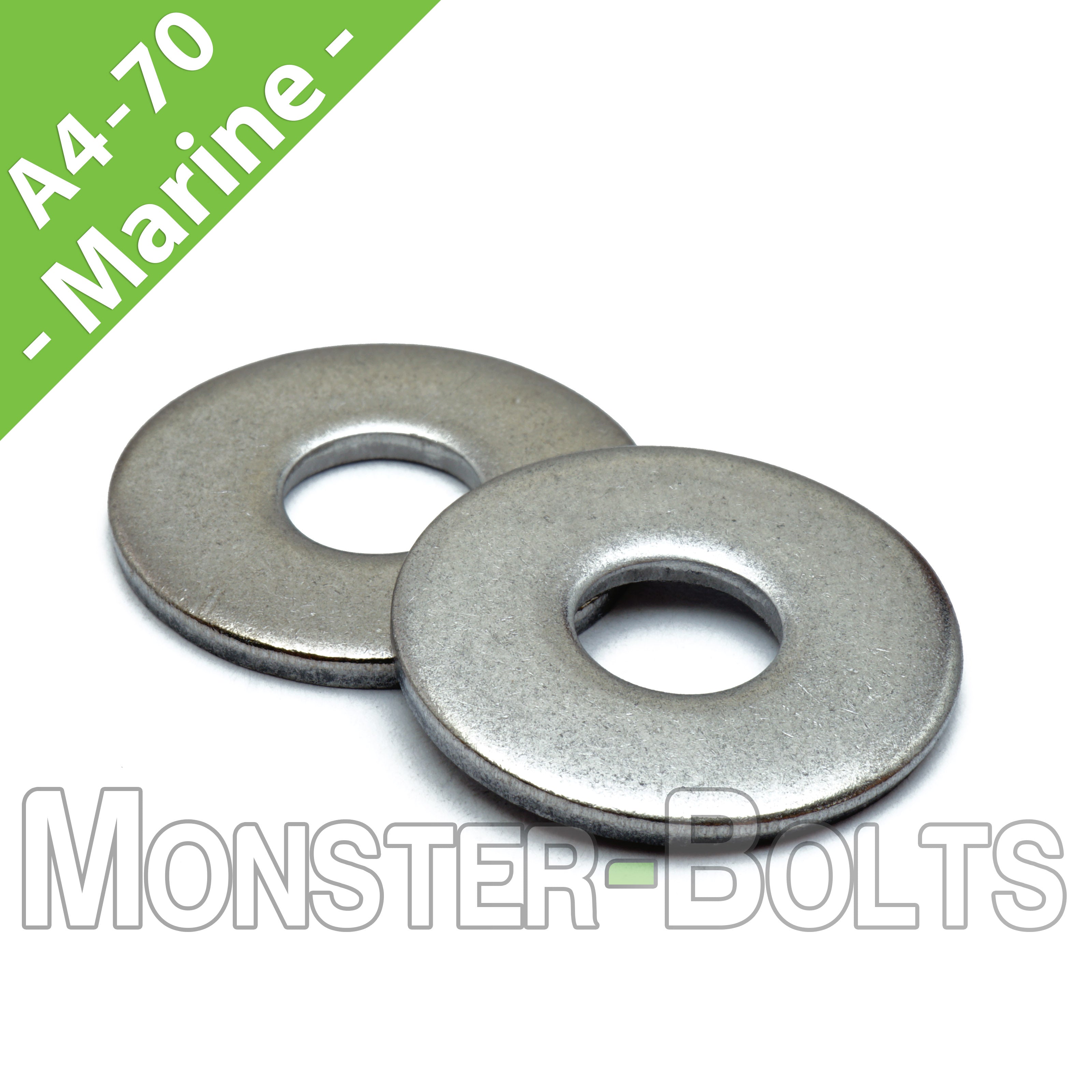 Bulk DIN 9021B Fender Washers – A4 Stainless Steel Marine Grade Wide Diameter Fasteners