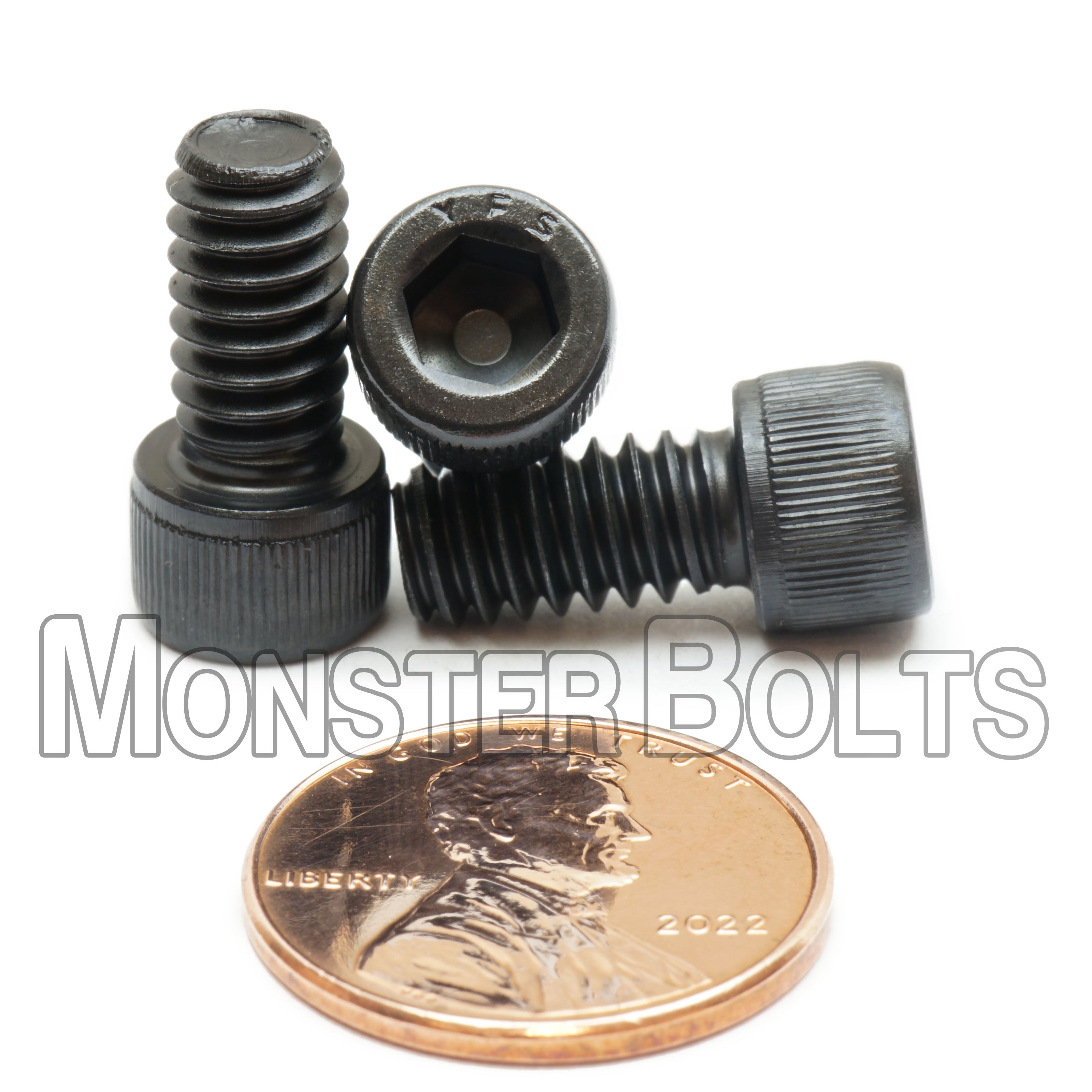 1/4"-20 Socket Head Cap screws, Alloy Steel with Black Oxide, Coarse Thread