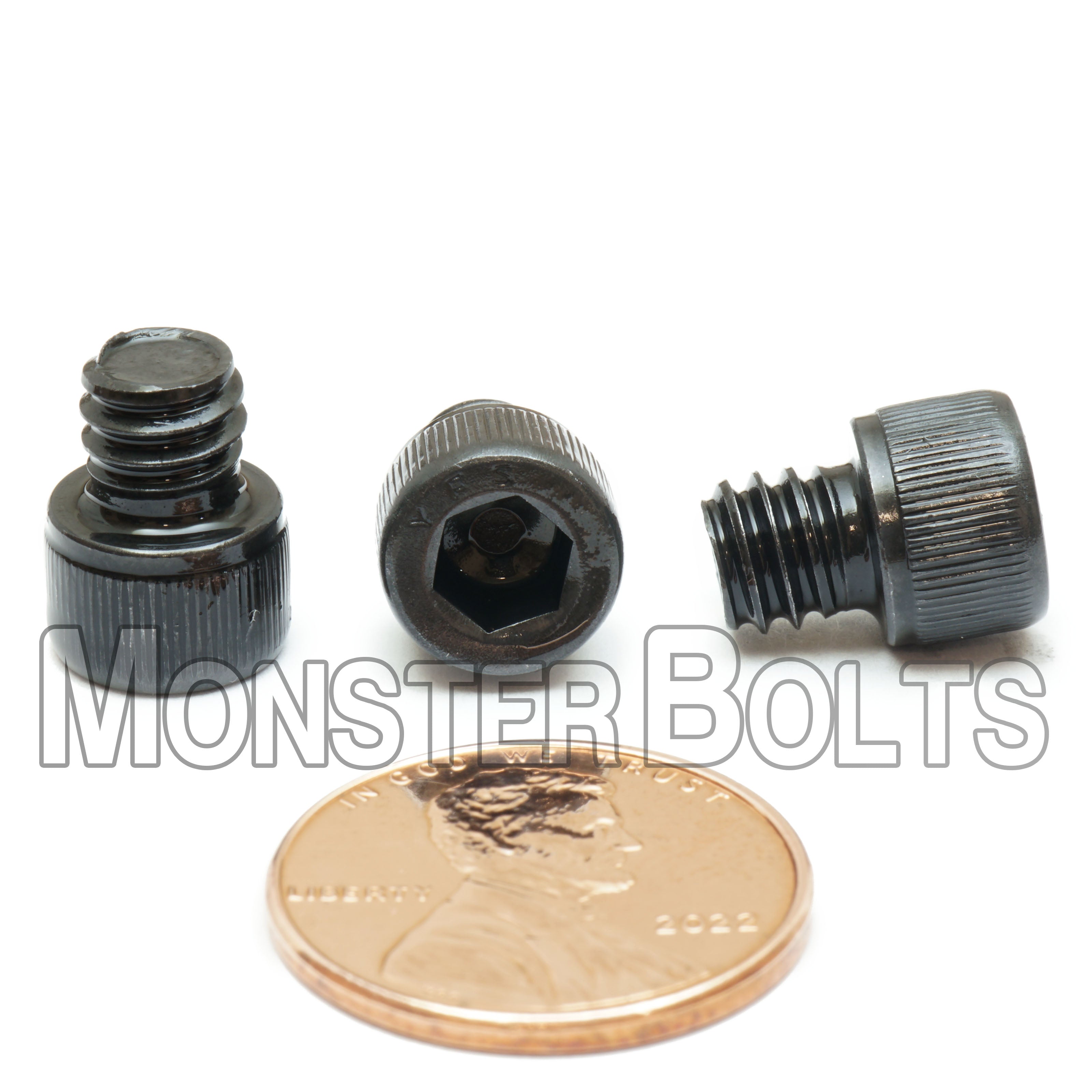 1/4"-20 Socket Head Cap screws, Alloy Steel with Black Oxide, Coarse Thread