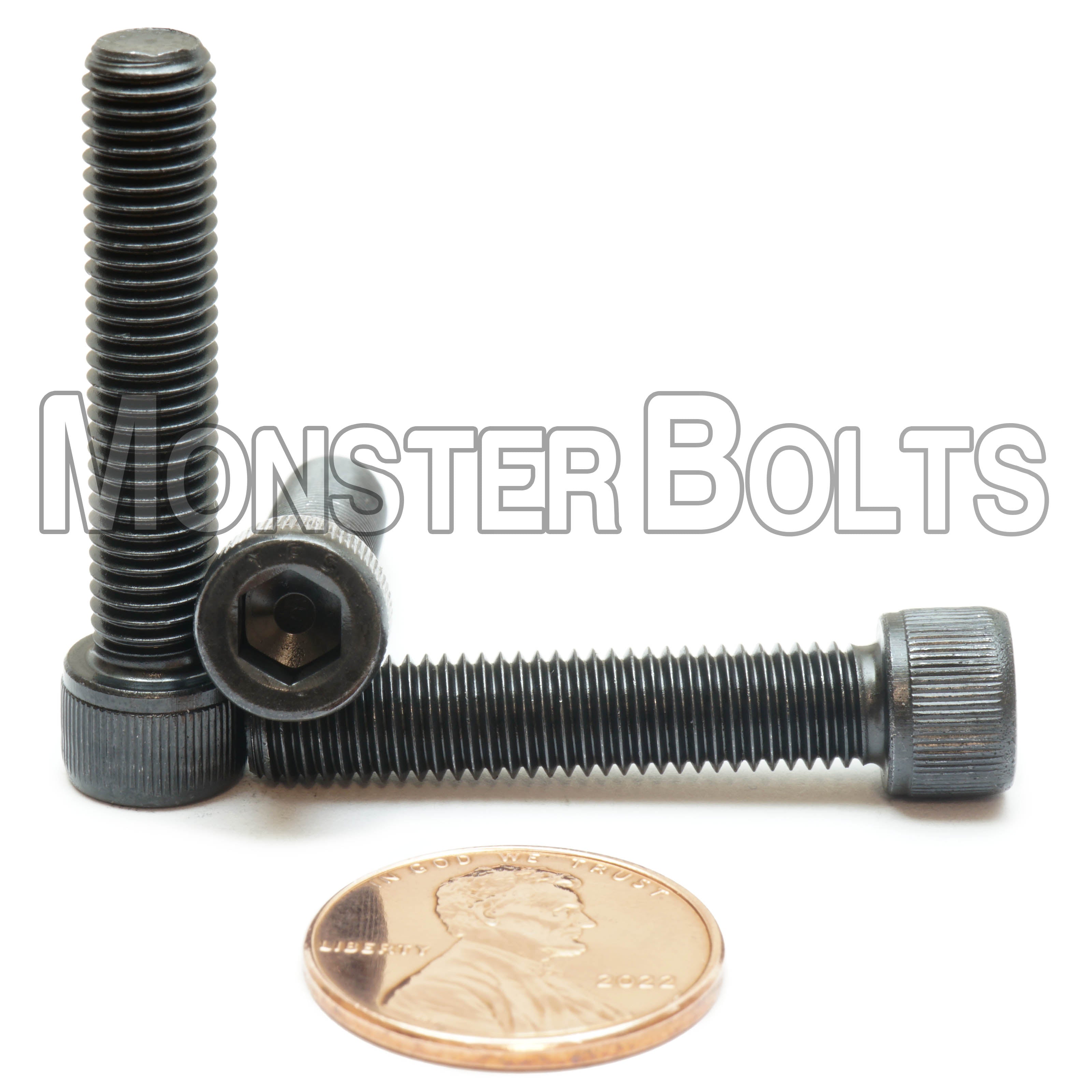 1/4"-28 Socket Head Cap screws, Alloy Steel with Black Oxide, Fine Thread