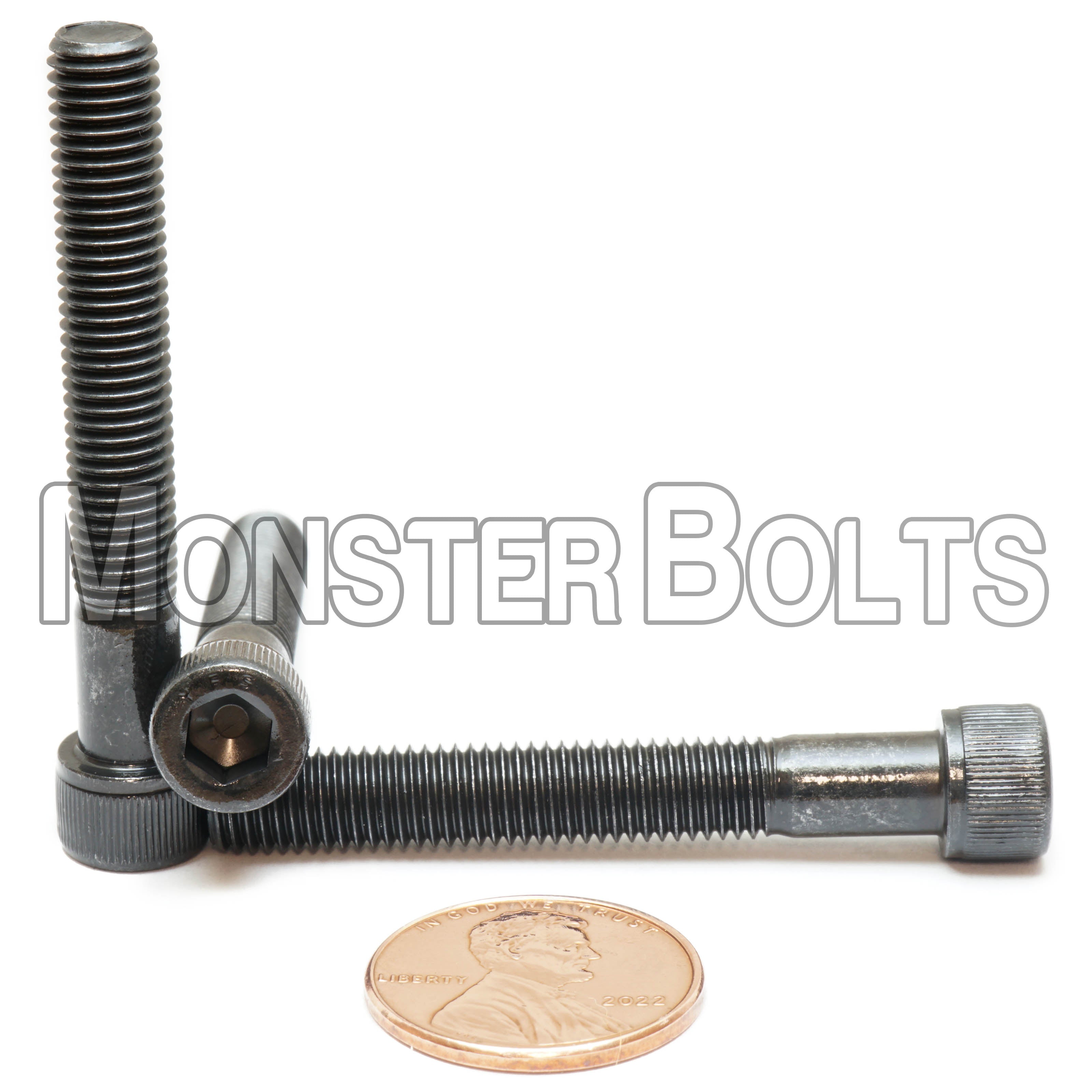 1/4"-28 Socket Head Cap screws, Alloy Steel with Black Oxide, Fine Thread