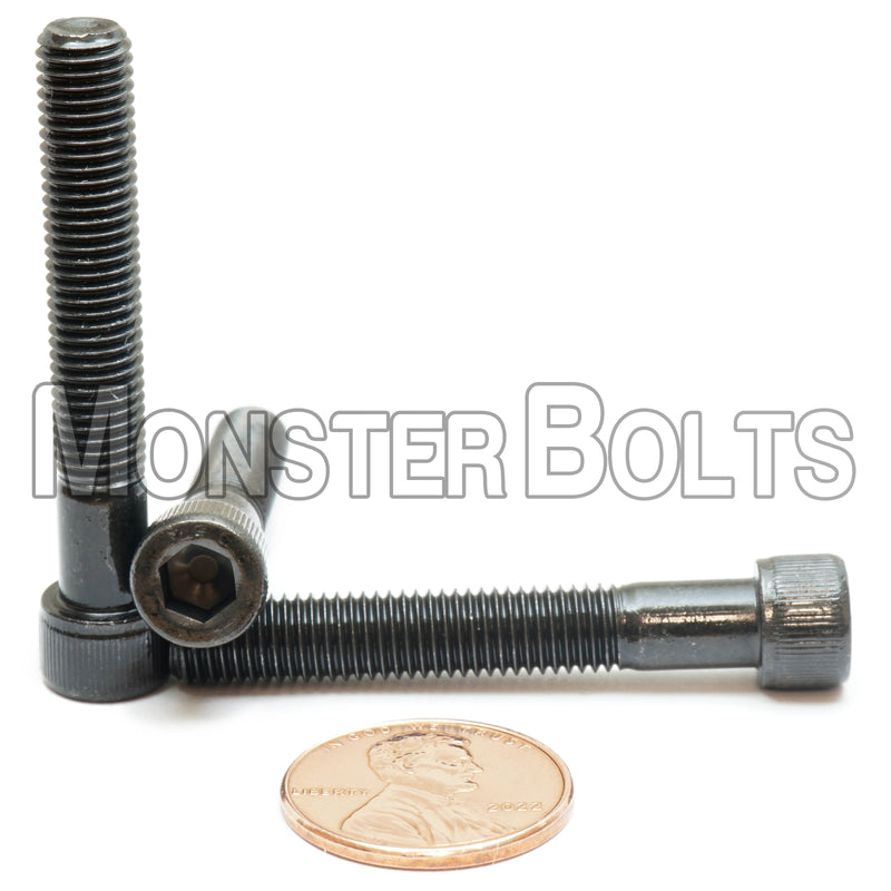 1/4"-28 Socket Head Cap screws, Alloy Steel with Black Oxide, Fine Thread