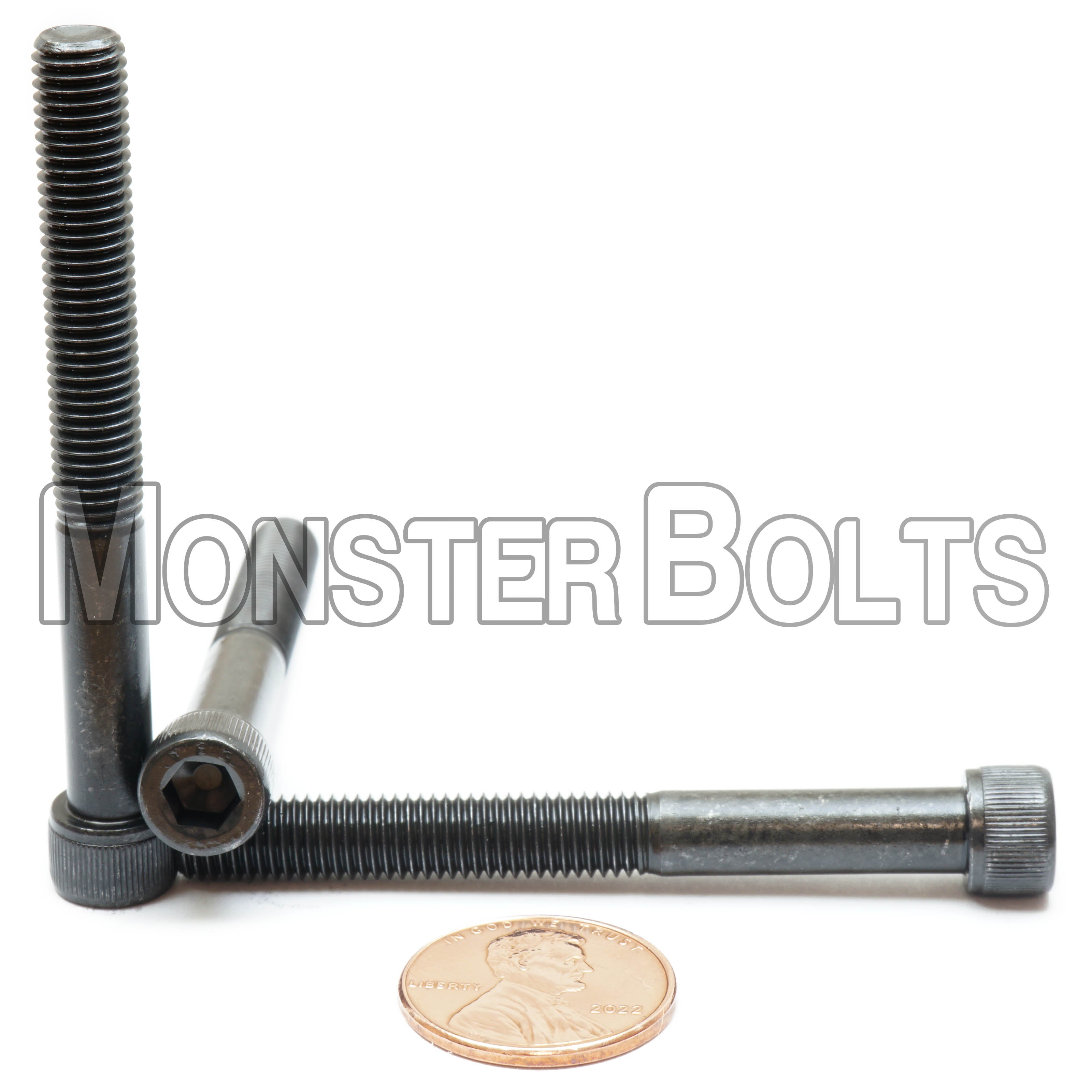 1/4"-28 Socket Head Cap screws, Alloy Steel with Black Oxide, Fine Thread