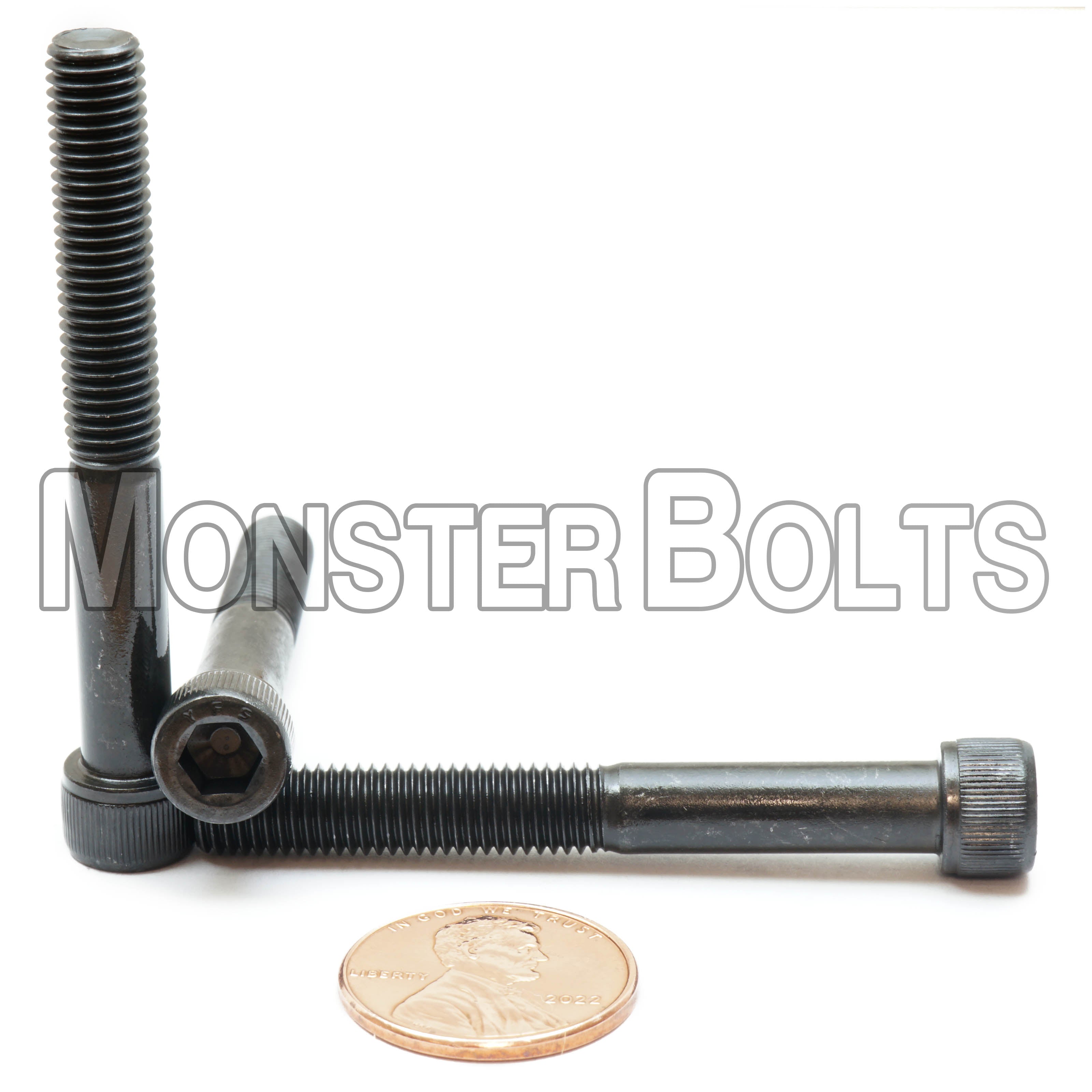 1/4"-28 Socket Head Cap screws, Alloy Steel with Black Oxide, Fine Thread