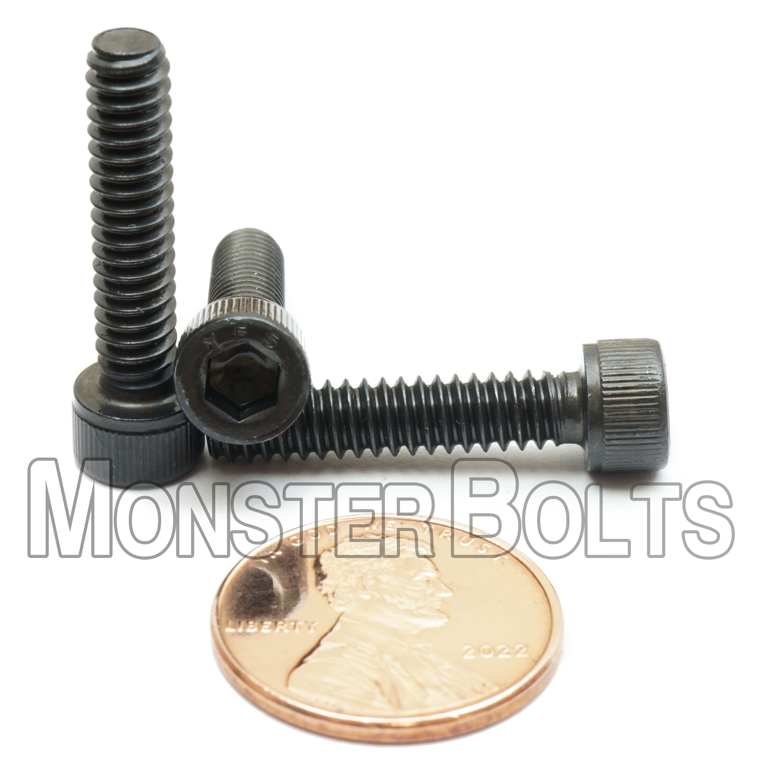 #10-24 Socket Head Cap screws, Alloy Steel with Black Oxide, Coarse Thread