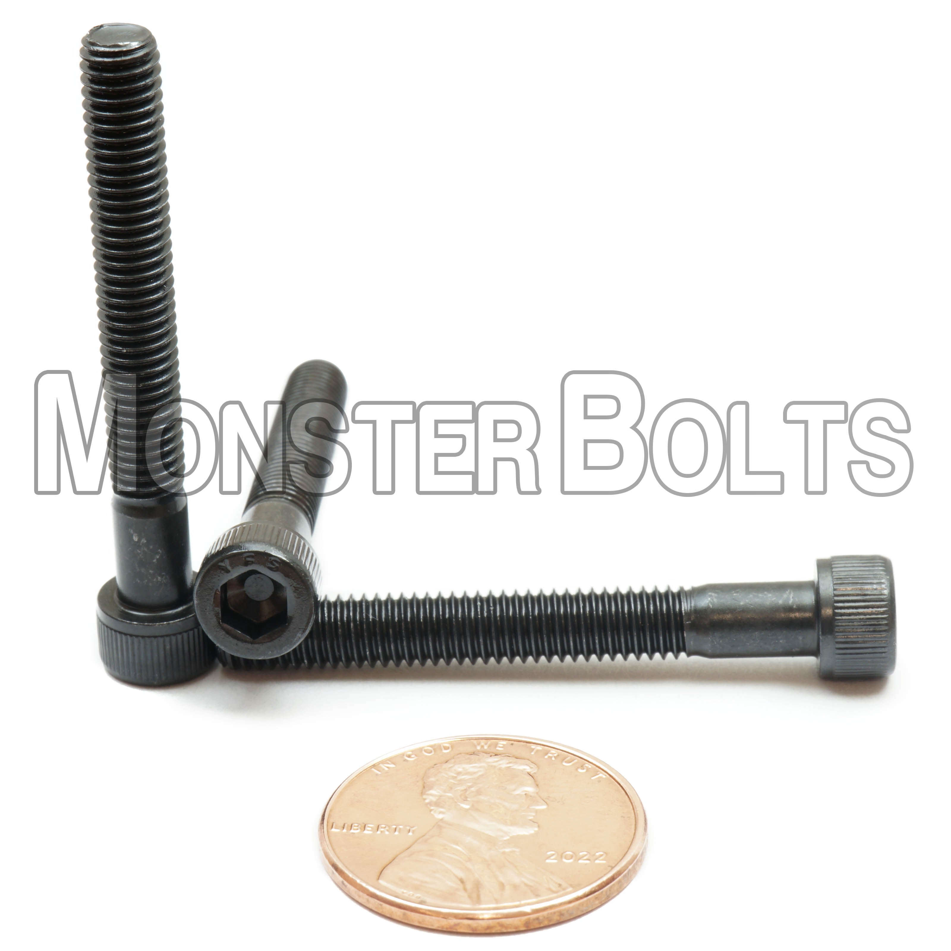 BULK #10-32 Socket Head Cap screws, Alloy Steel with Black Oxide, Fine Thread