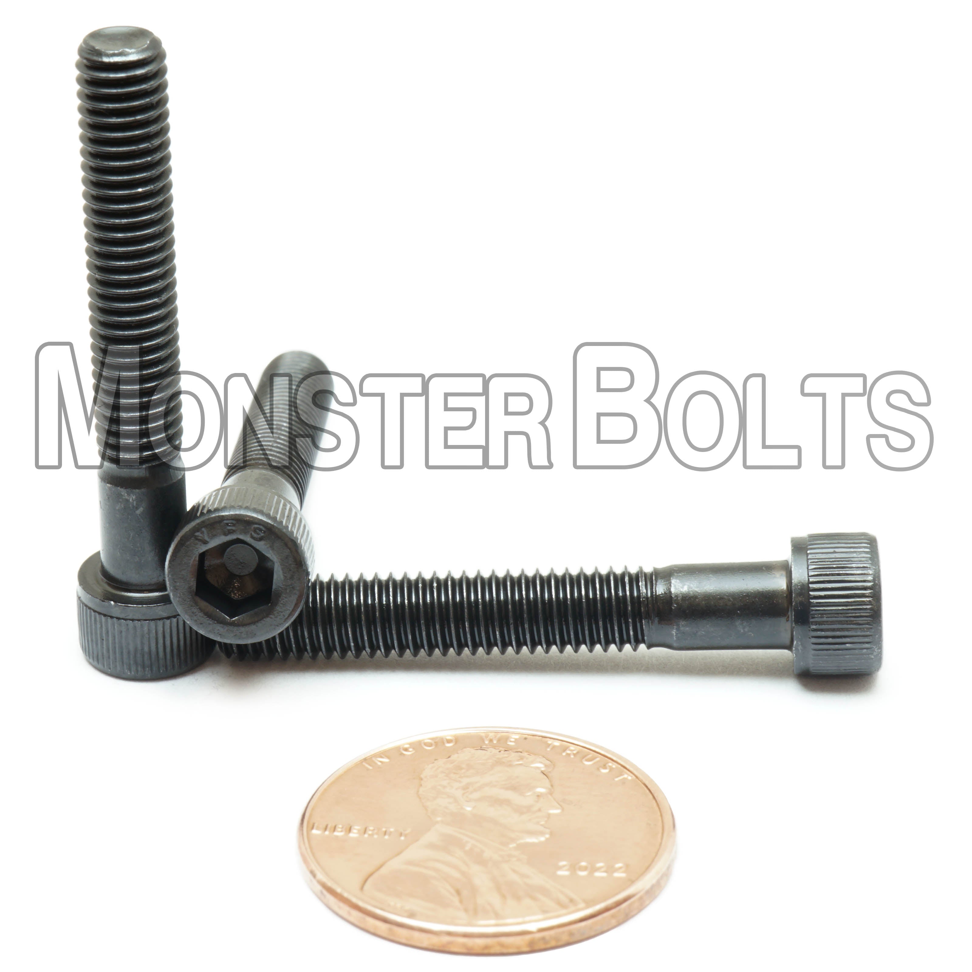 BULK #10-32 Socket Head Cap screws, Alloy Steel with Black Oxide, Fine Thread