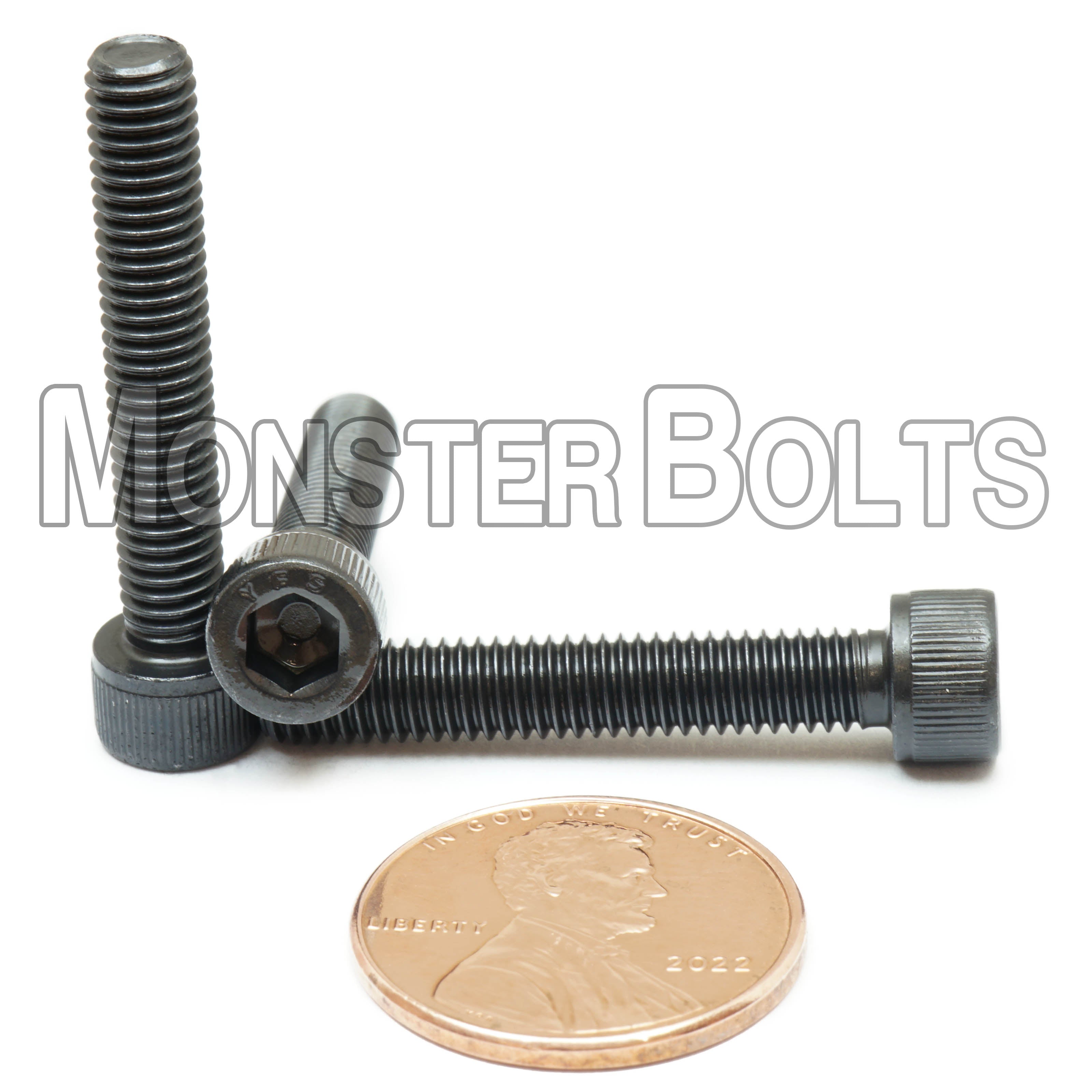 BULK #10-32 Socket Head Cap screws, Alloy Steel with Black Oxide, Fine Thread