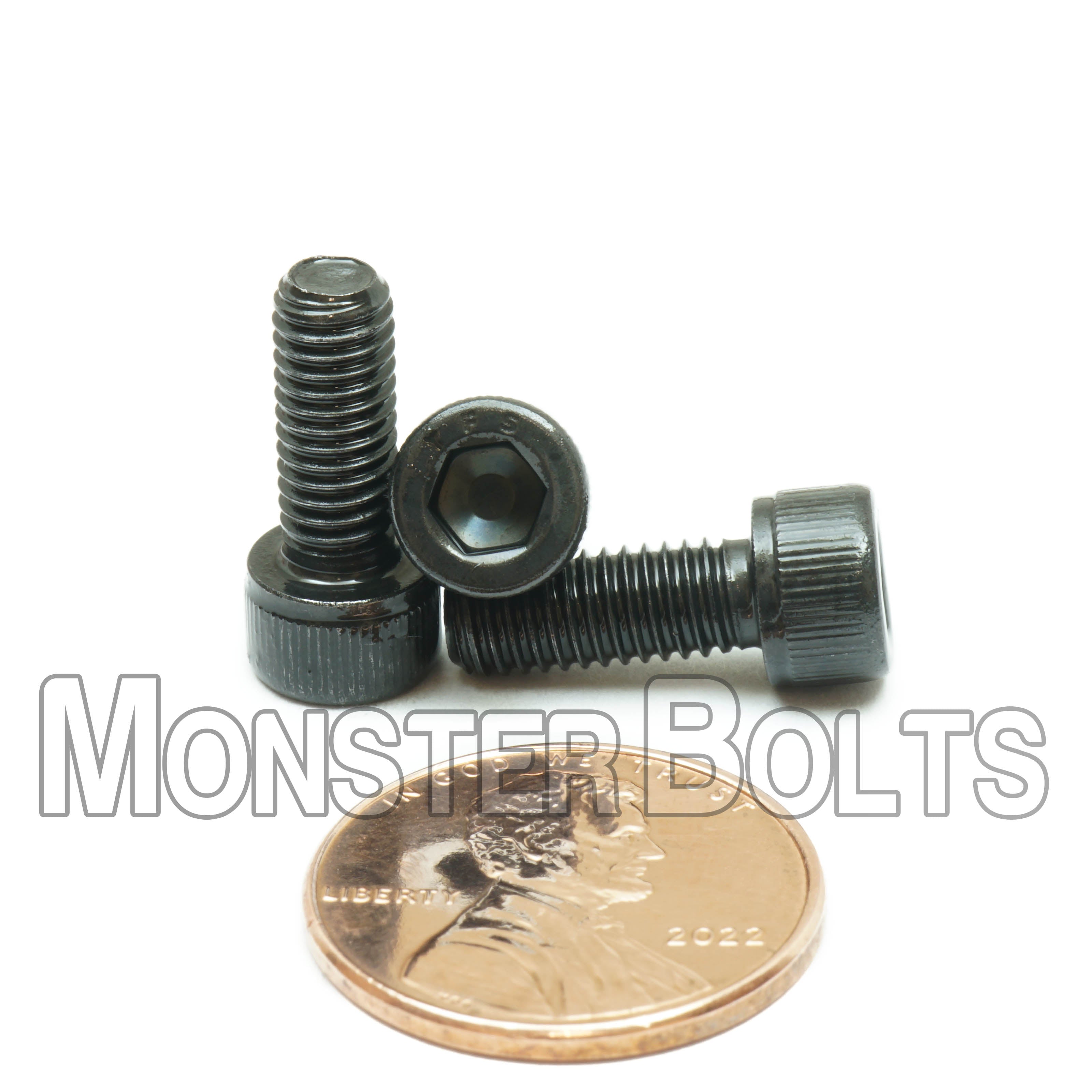 BULK #10-32 Socket Head Cap screws, Alloy Steel with Black Oxide, Fine Thread