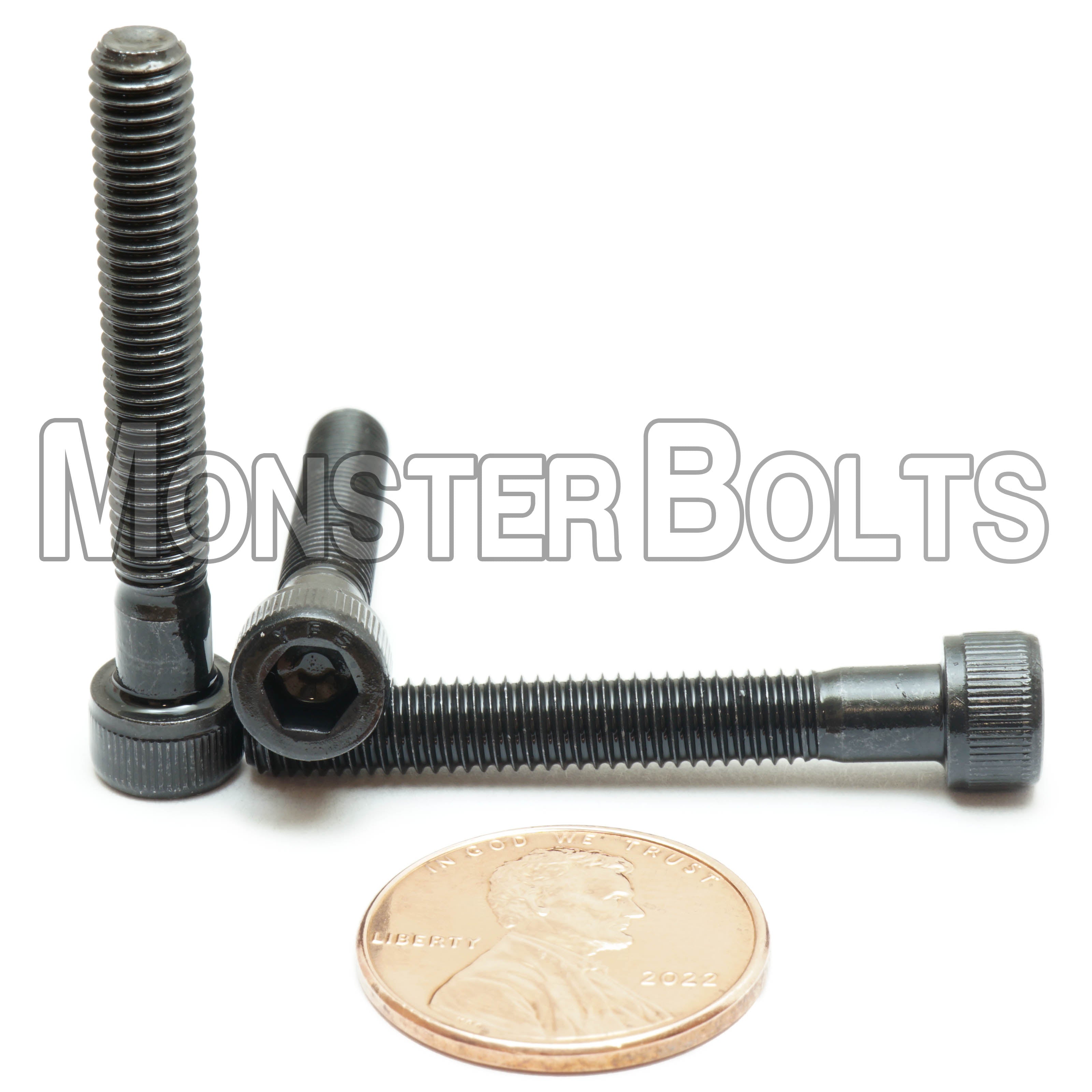 BULK #10-32 Socket Head Cap screws, Alloy Steel with Black Oxide, Fine Thread