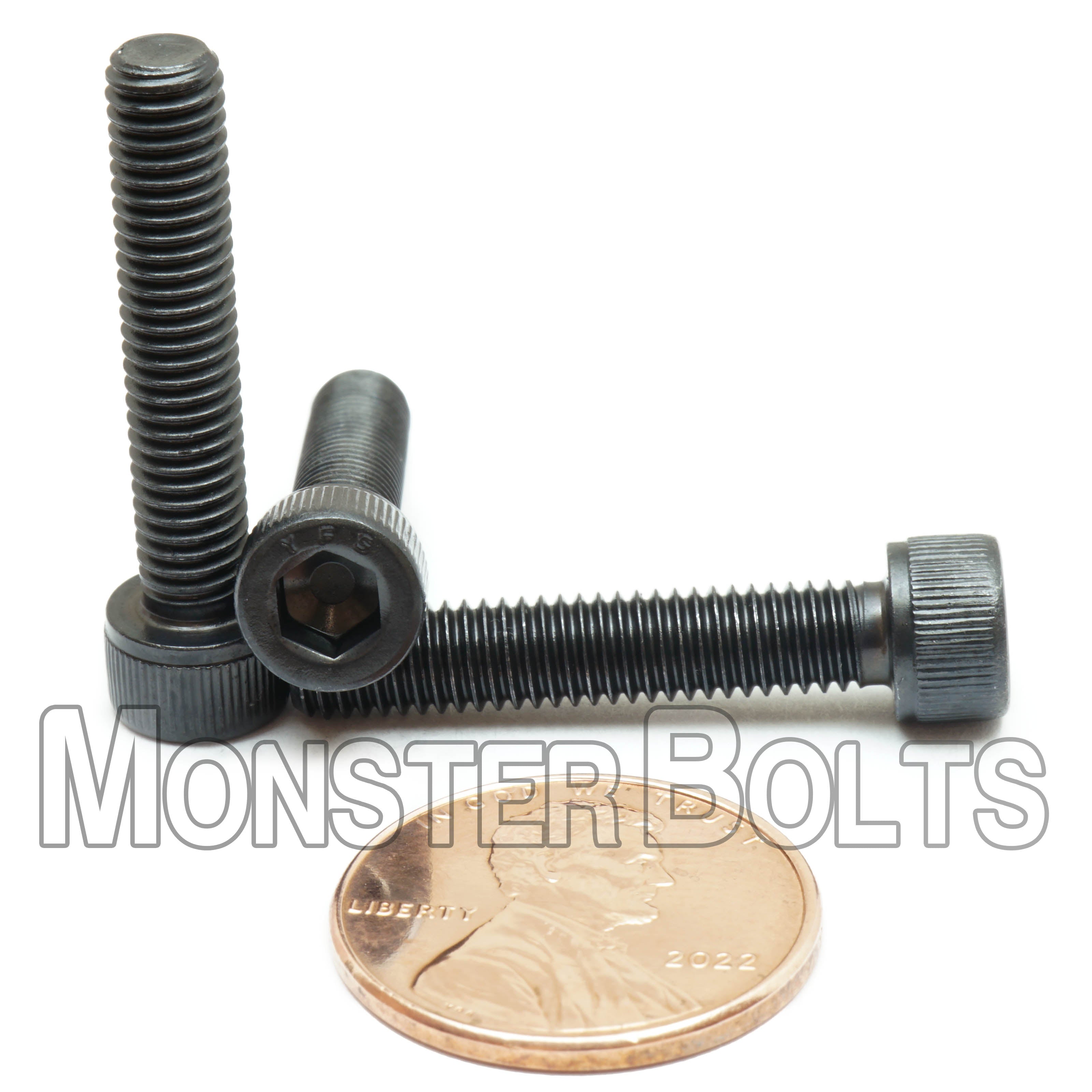 BULK #10-32 Socket Head Cap screws, Alloy Steel with Black Oxide, Fine Thread