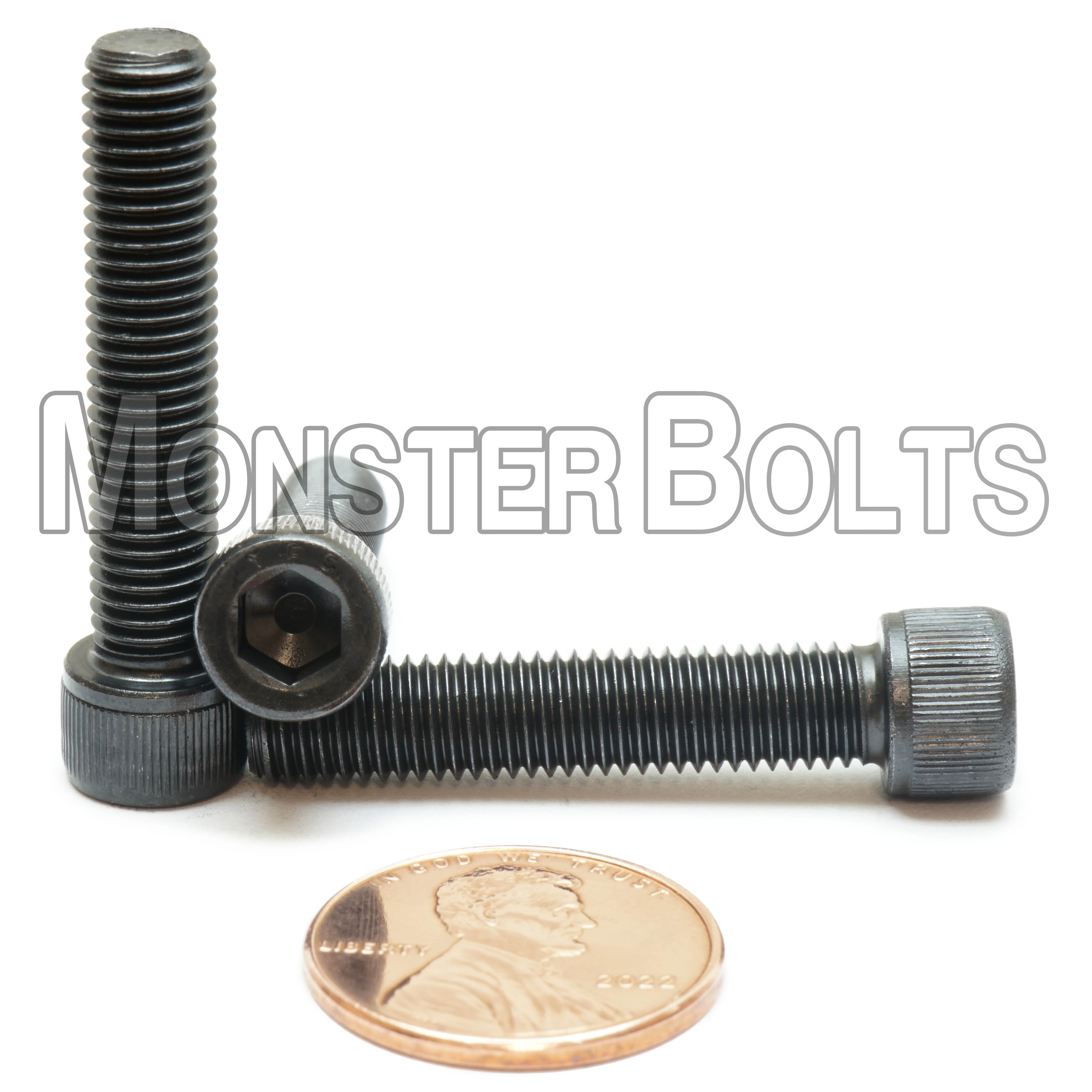 Bulk 1/4"-28 Socket Head Cap screws, Alloy Steel with Black Oxide, Fine Thread